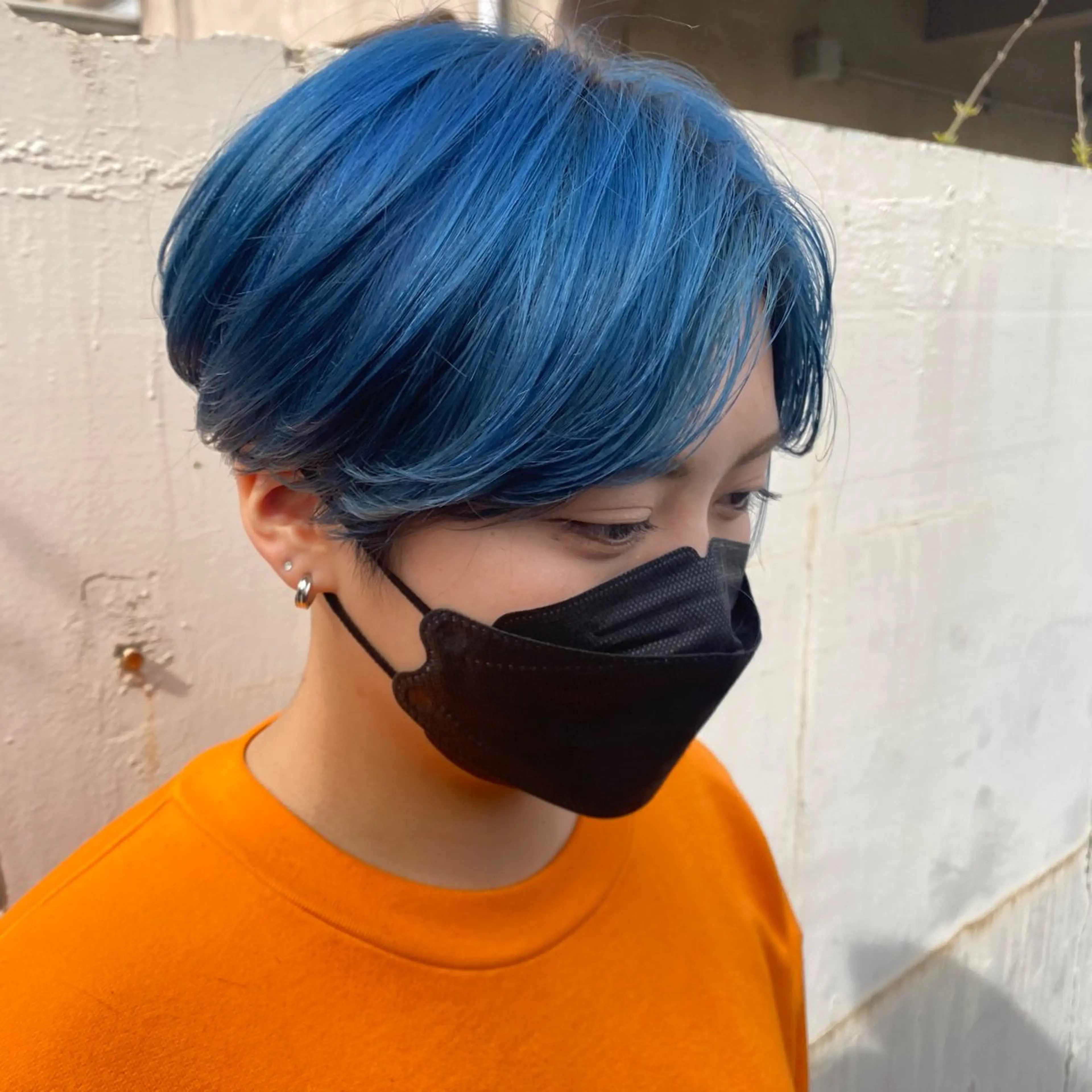 ショート カラー 惣木 菜穂のヘアスタイル