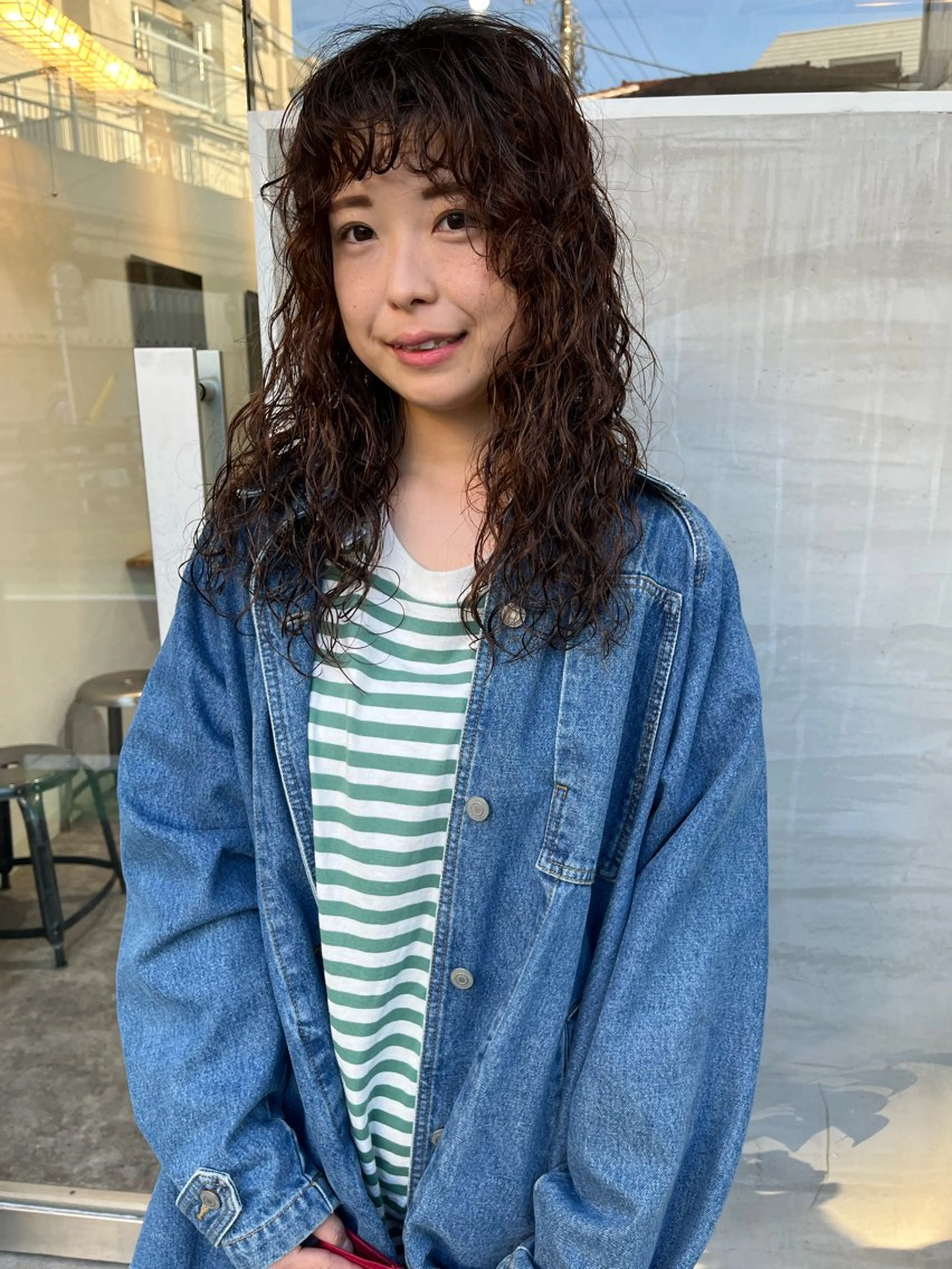 ロング パーマ 金井京介/レイヤー /パーマのヘアスタイル