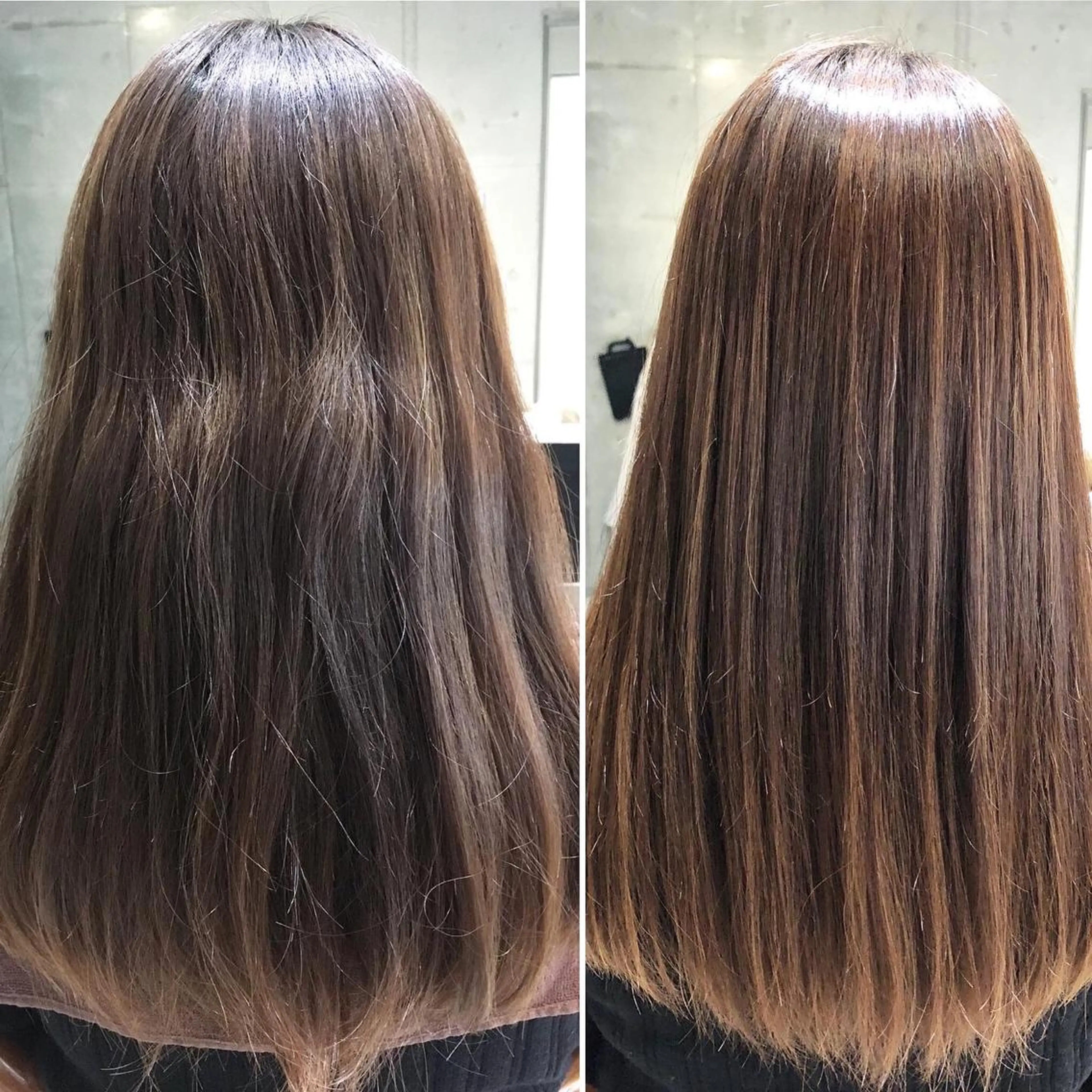 ロング 髪質改善 トリートメント カット ヘアカラー 縮毛矯正 トリートメント くまがい みゆ【edge.】のヘアスタイル