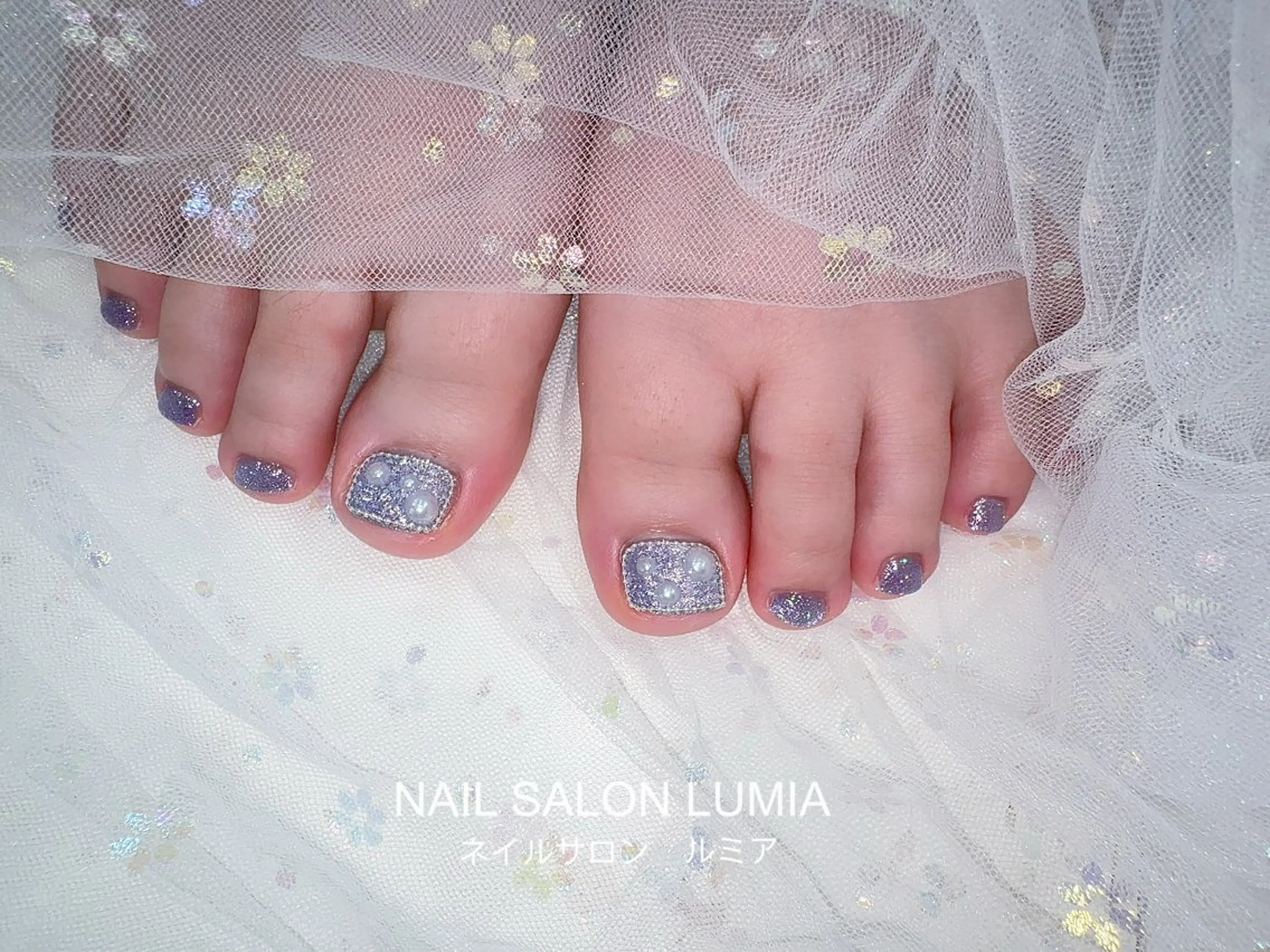 ネイル フットネイル ネイルサロン ルミア Lumia 店長のネイルデザイン