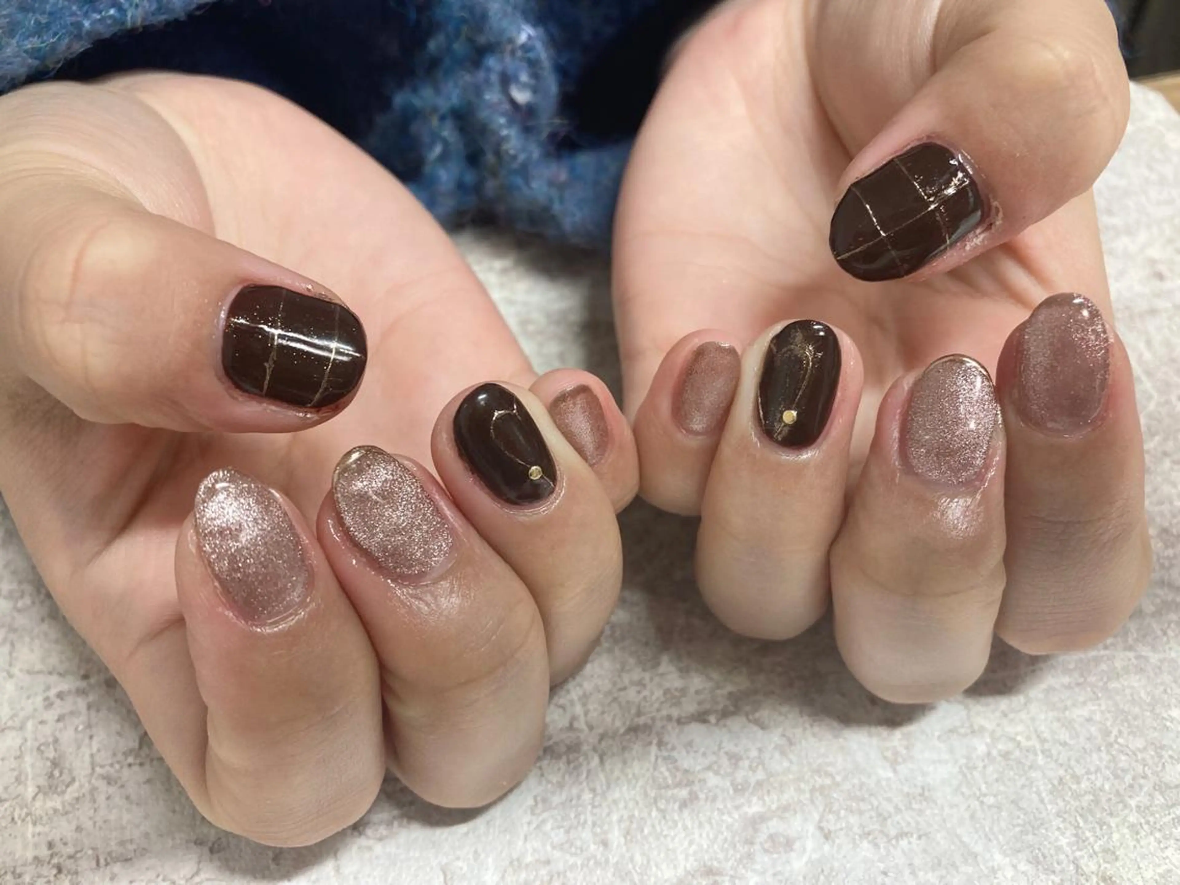 ネイル フットネイル フレンチネイル ジェルネイル ハート 韓国ネイル mogunail &blowのネイルデザイン