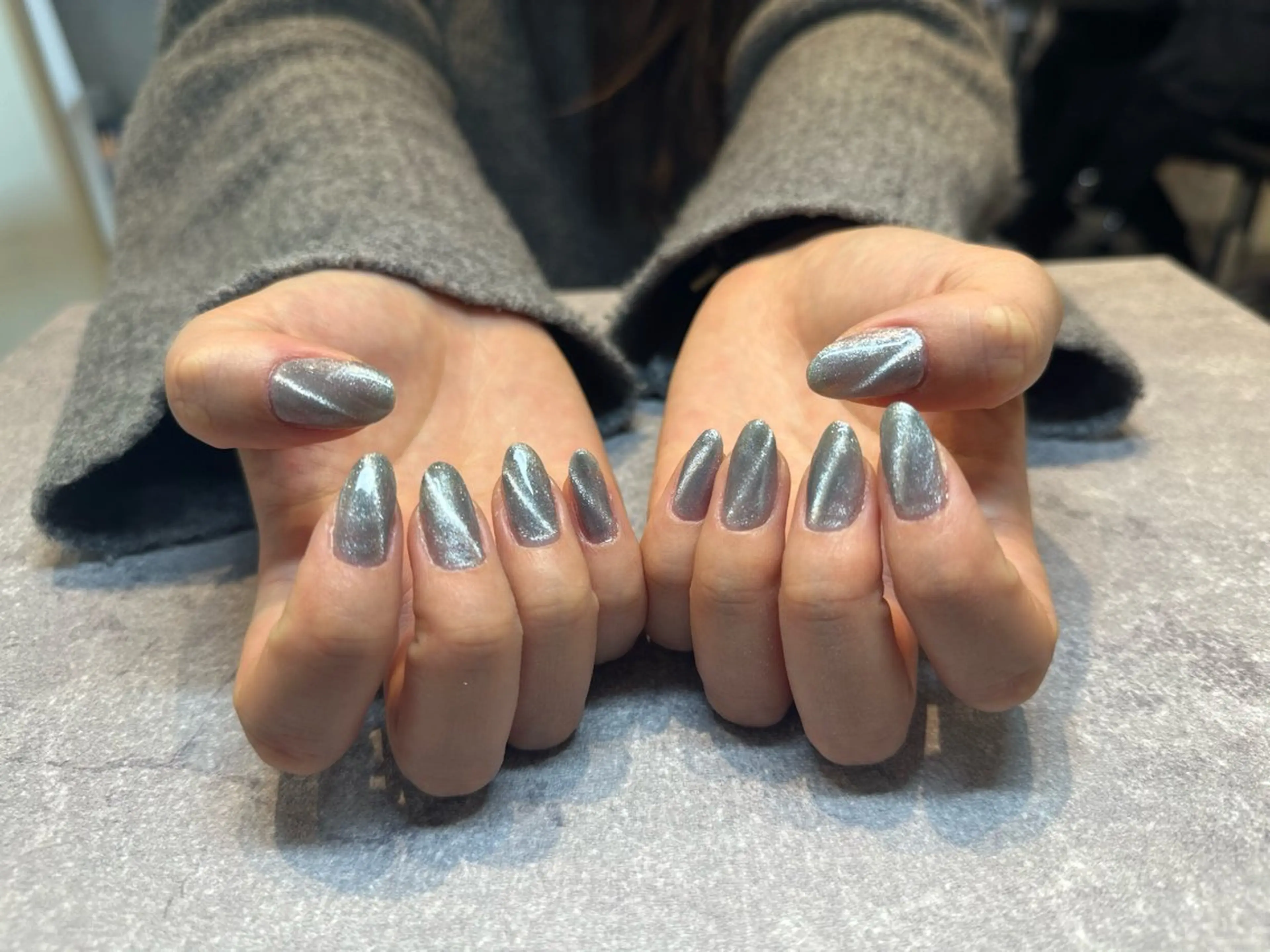 ネイル マグネットネイル ハンドネイル 【大阪本町 / ネイ ル】NAMI 🐻のネイルデザイン