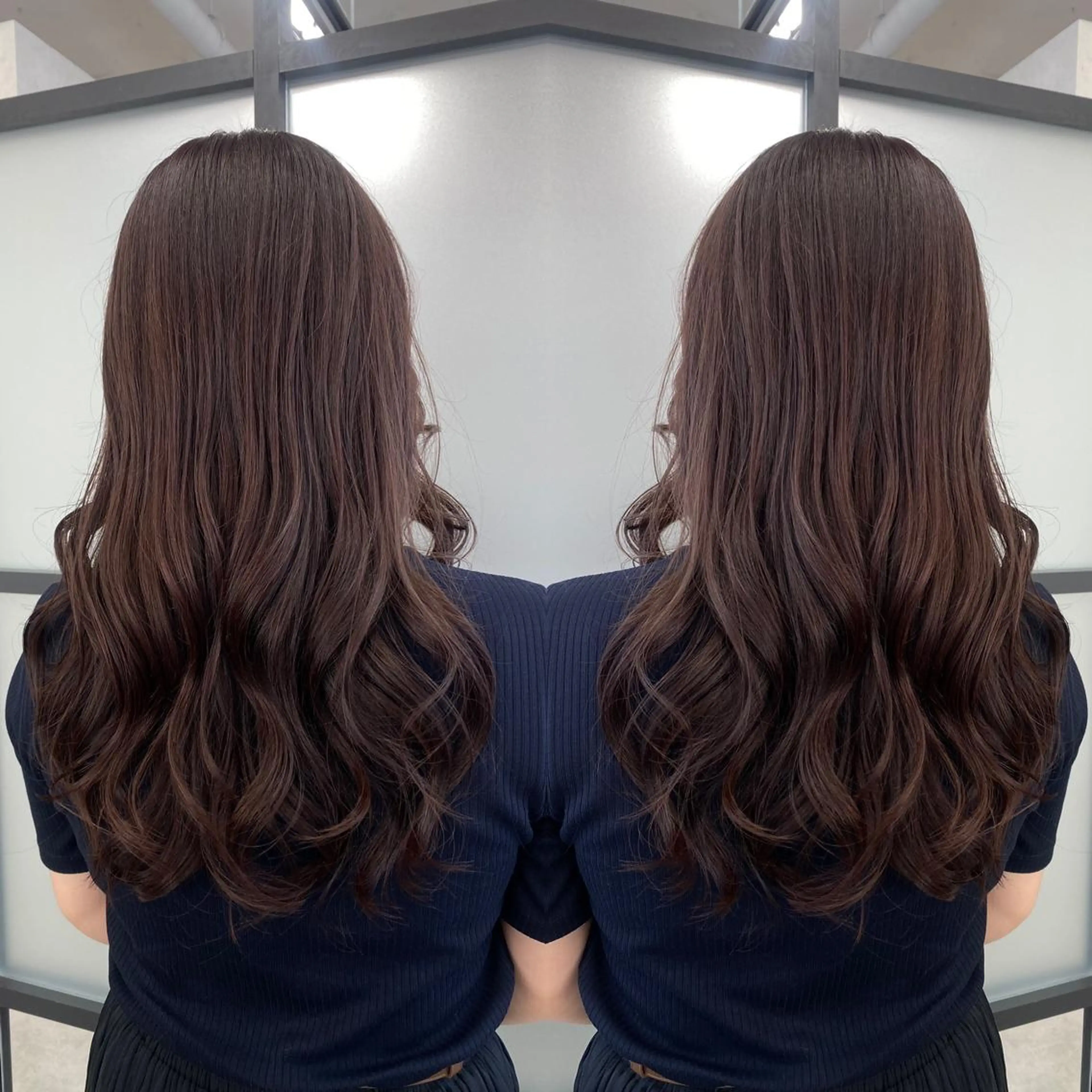 ロング カラー tocca 💜石田愛結💜のヘアスタイル