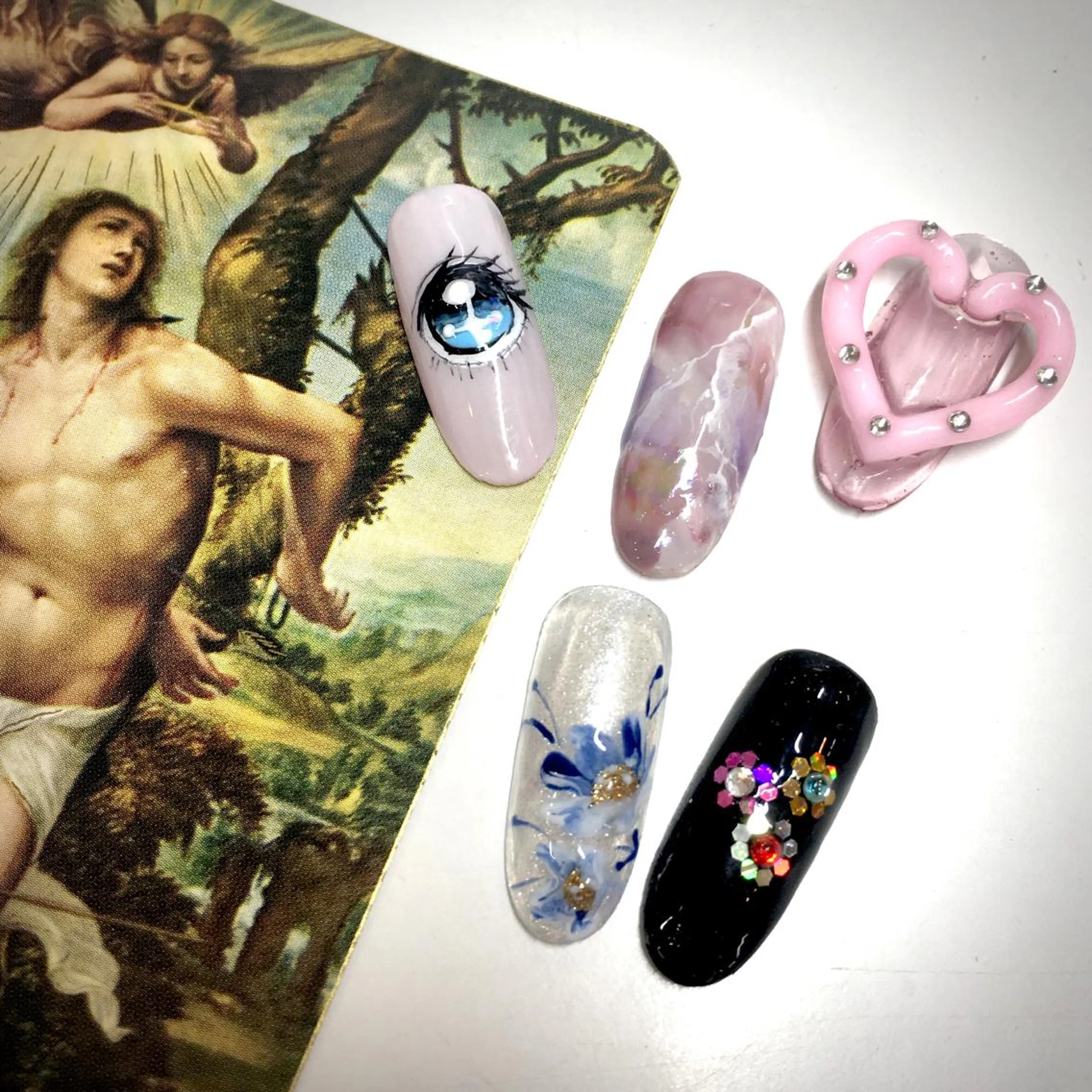 ネイル アートネイル ワンカラーネイル Laki nail MAYUのネイルデザイン