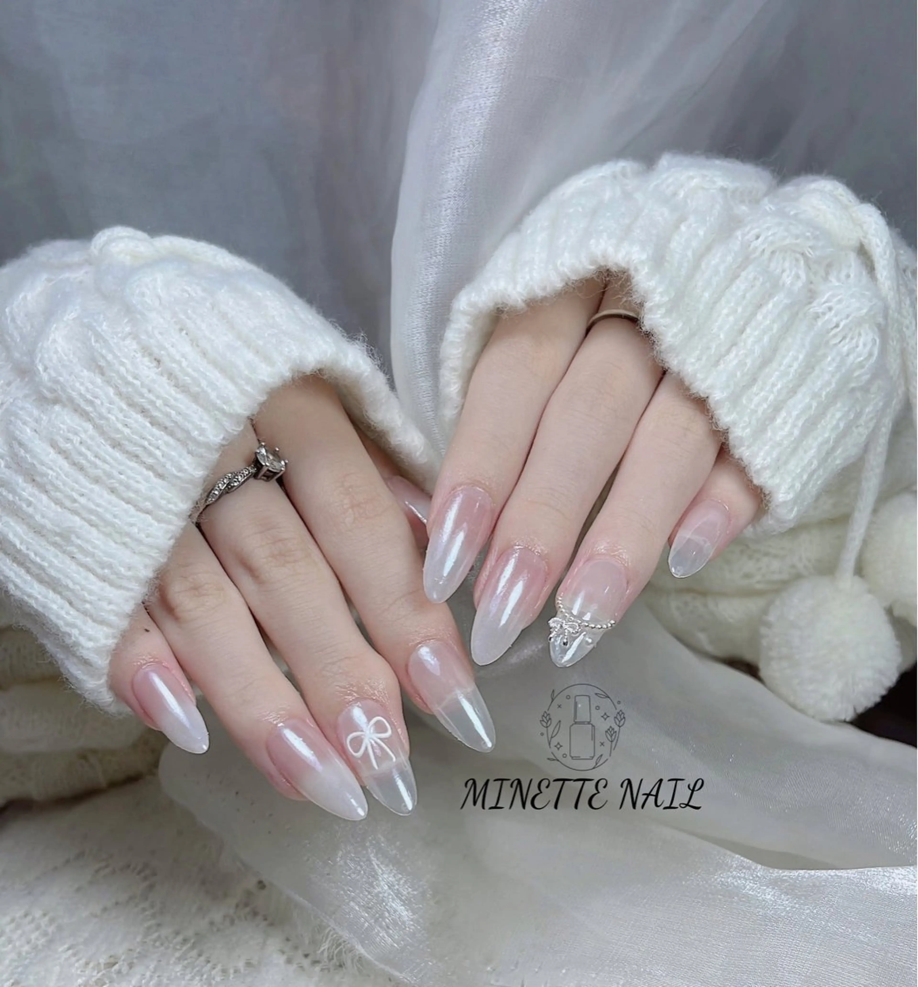 ネイル ハンドネイル Minette nailHuongのネイルデザイン