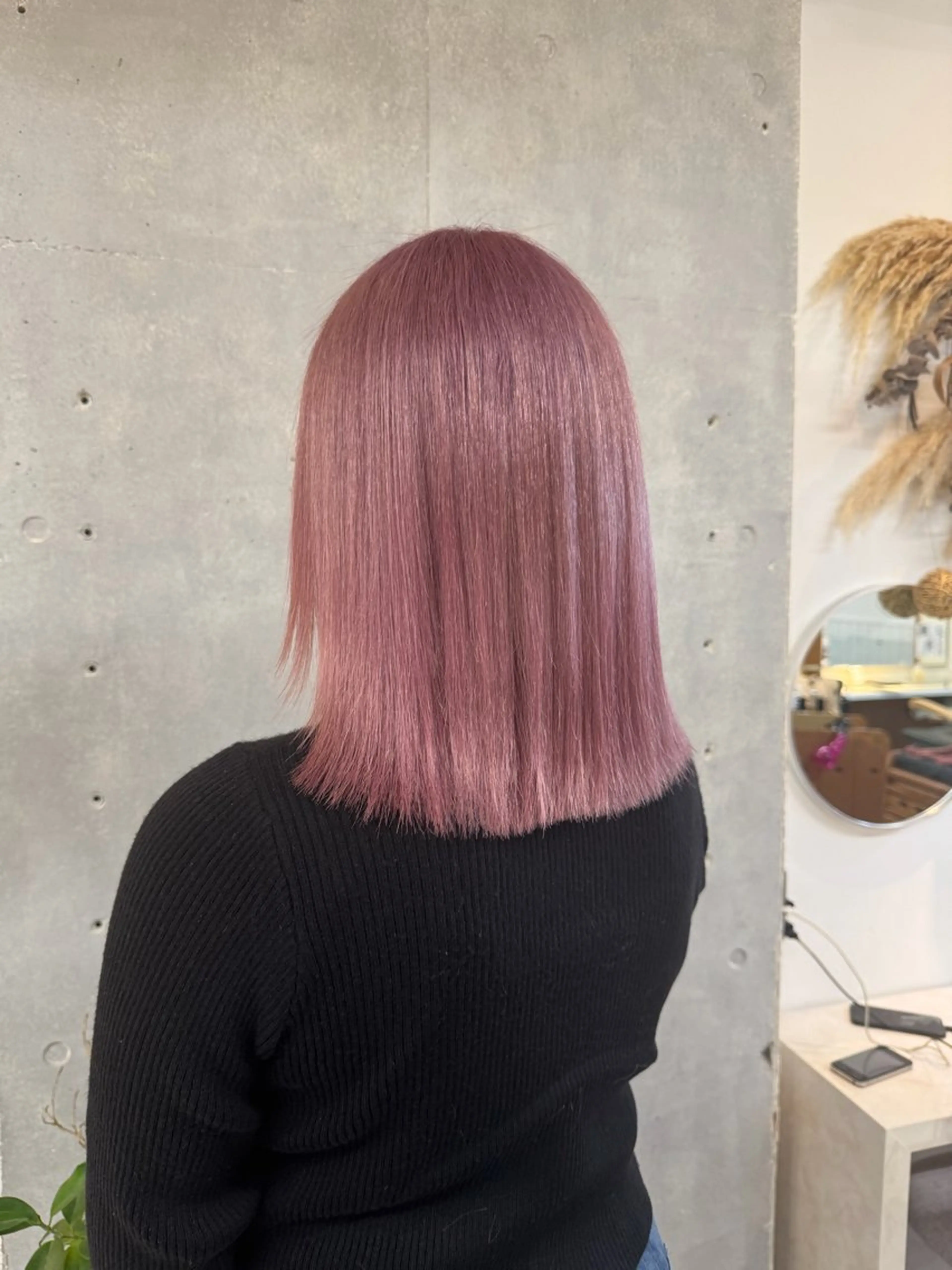 カラー 鈴木 花菜のヘアスタイル