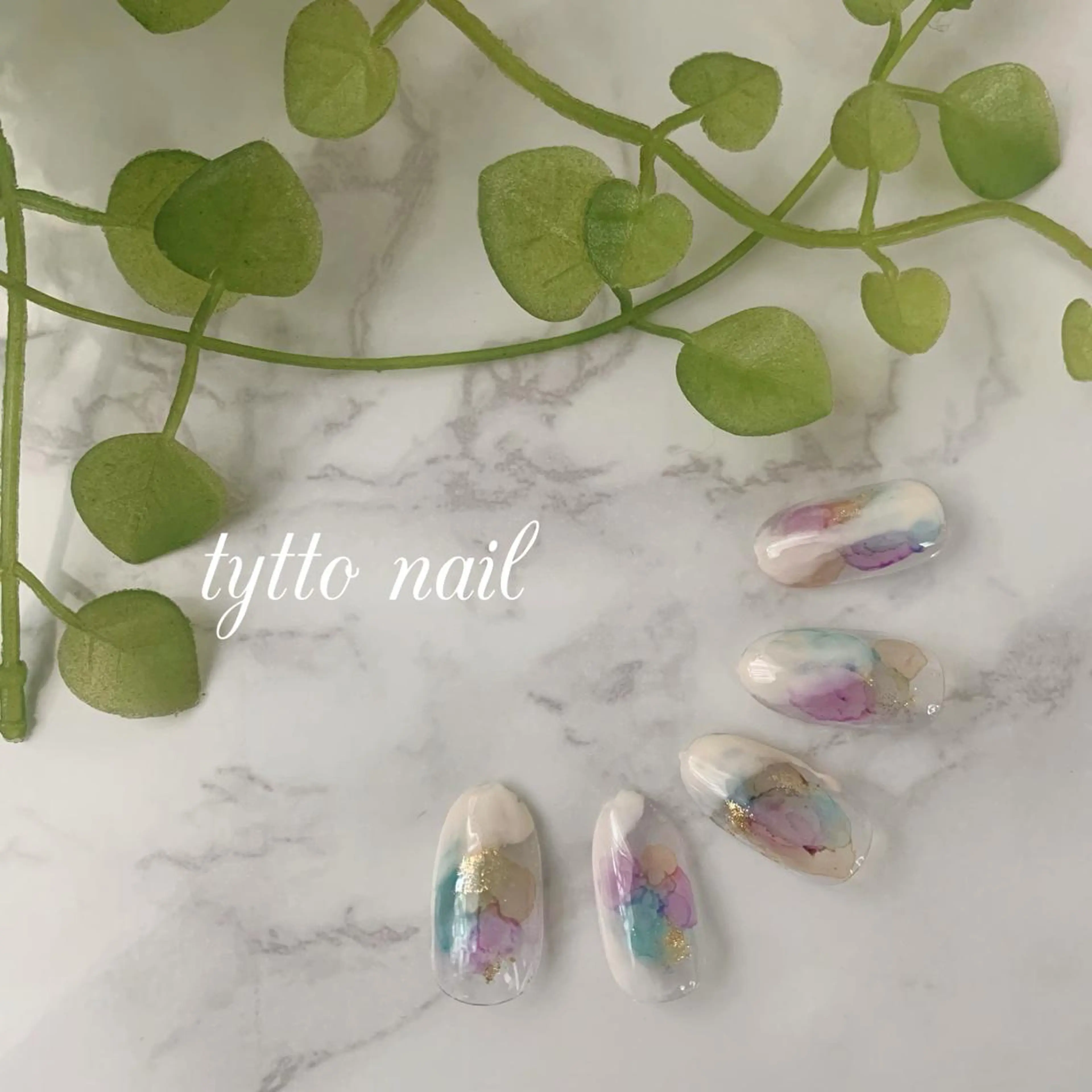 ネイル ニュアンスネイル 冬ネイル ハンドネイル tytto nail ❤︎‪‪eri‪‪のネイルデザイン