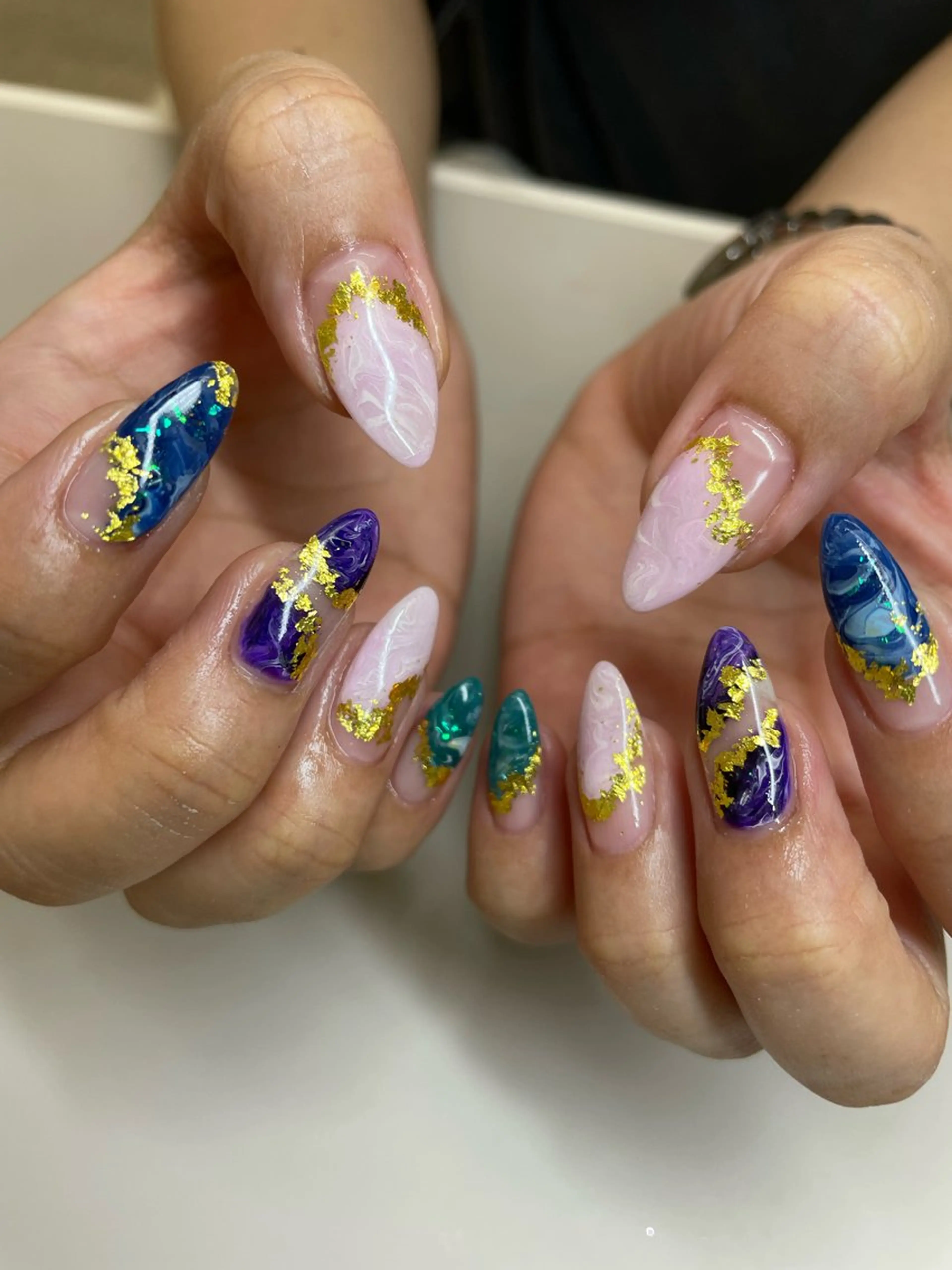 ネイル ハンドネイル Hisaka Mikiのネイルデザイン