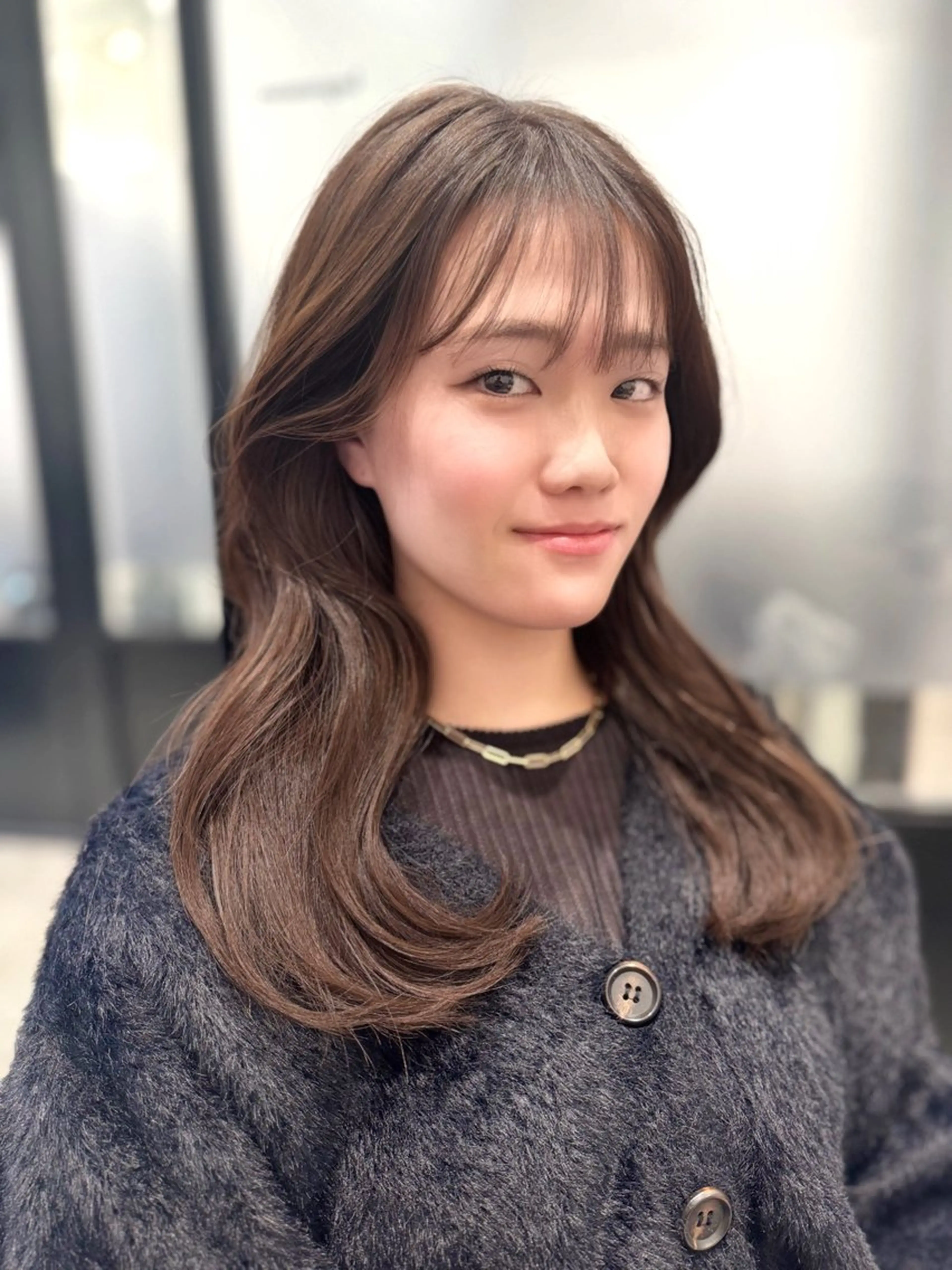 セミロング カット ヘアカラー 髪質改善/縮毛矯正 /DAIKIのヘアスタイル