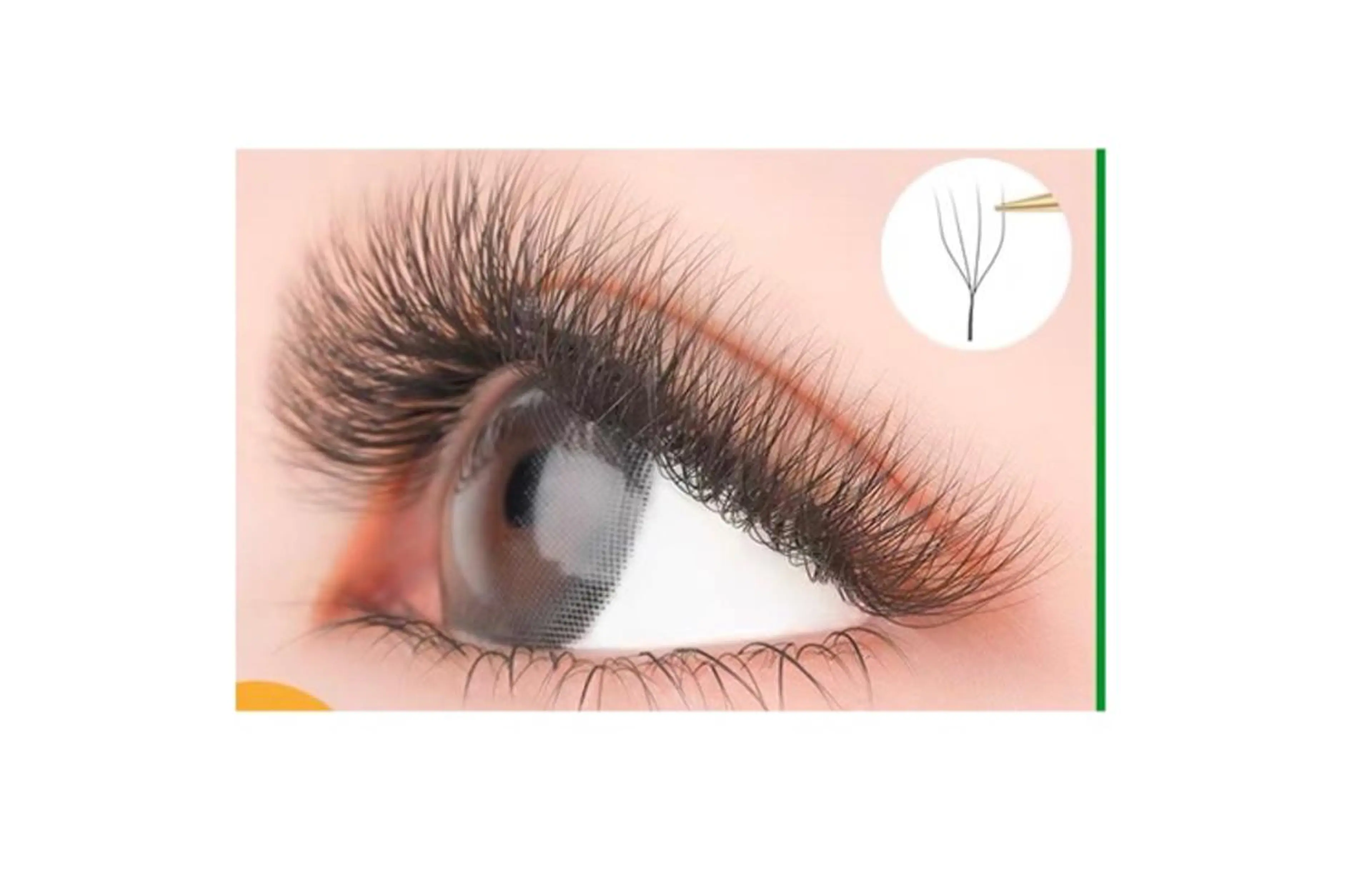 マツエク・マツパ ボリュームラッシュ Lily kUMIのマツエク・マツパデザイン