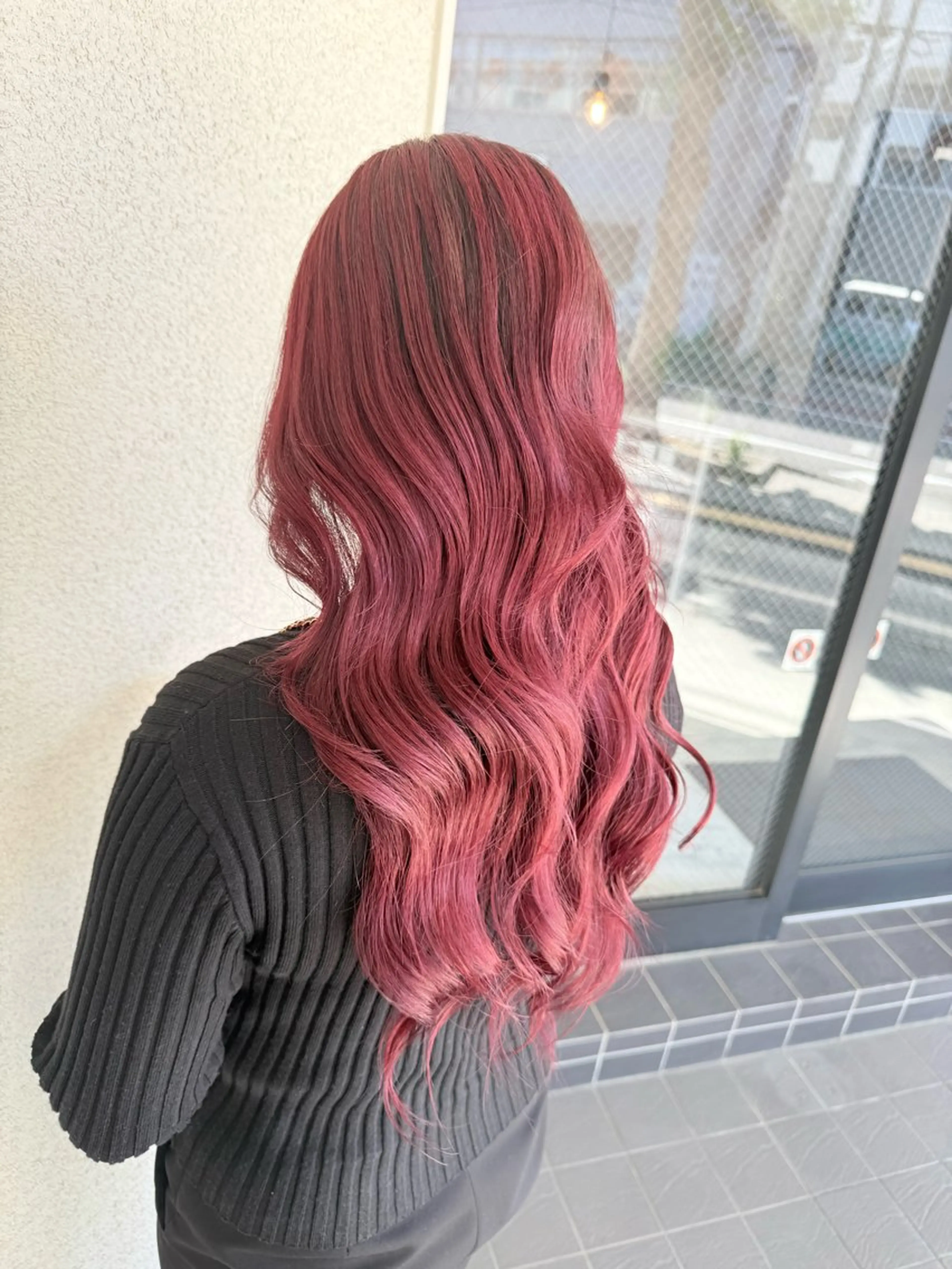 ロング カラー 🌺ハイトーン🌺 矢葺 なぎさ🌺🌺のヘアスタイル