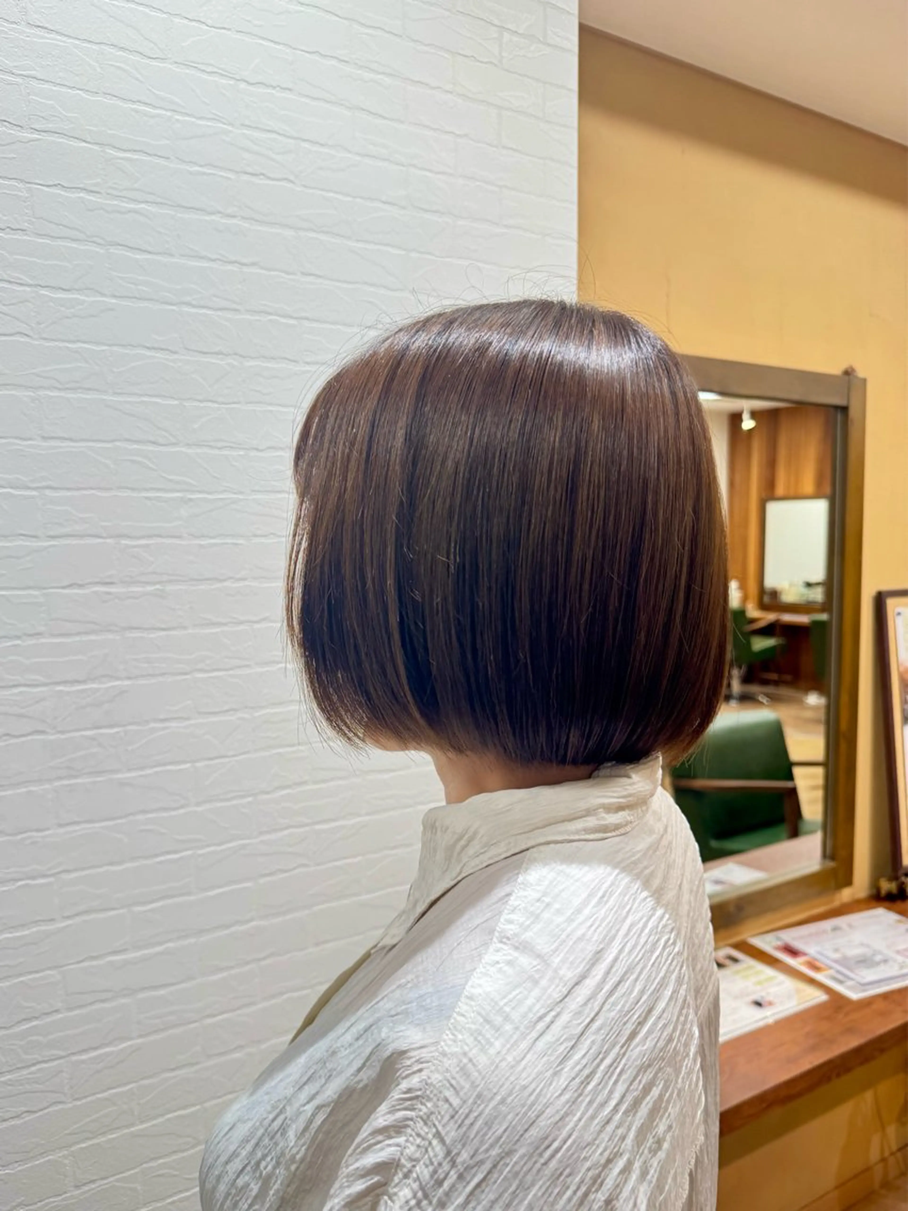 ミディアム カラー カット ヘアカラー 梶尾 悠人のヘアスタイル