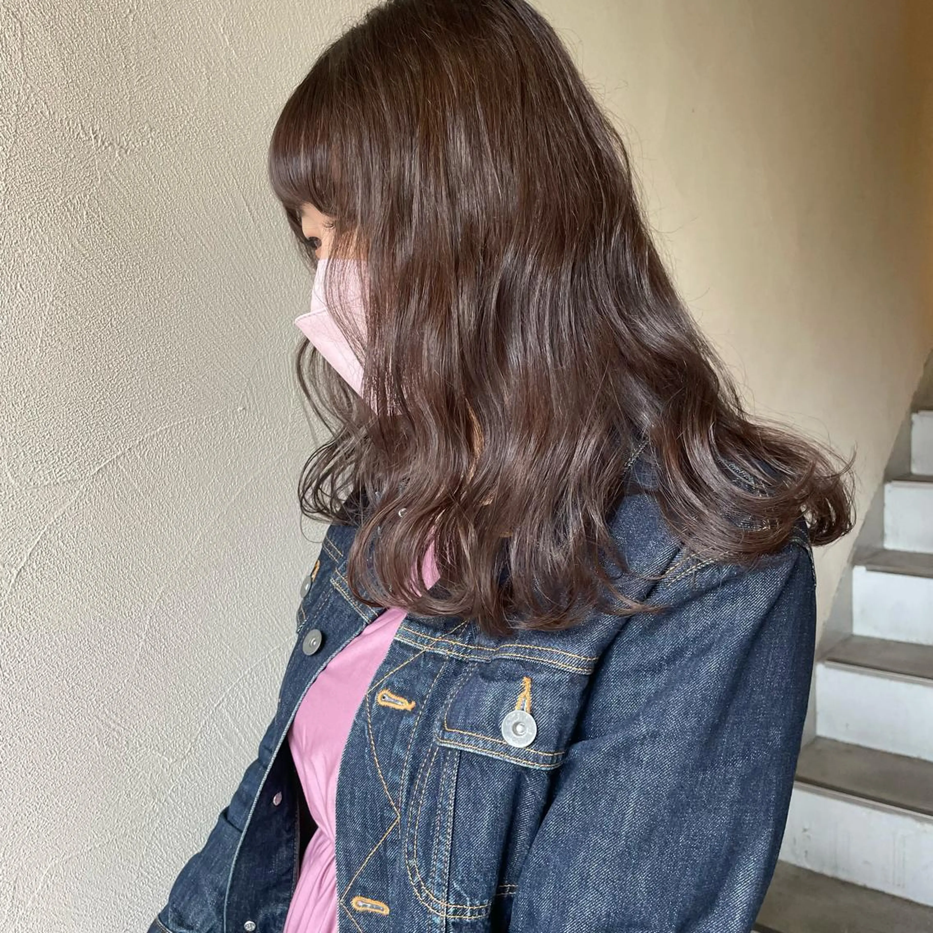 セミロング カット ヘアカラー トリートメント 🌷nanase🌷 gally hairのヘアスタイル