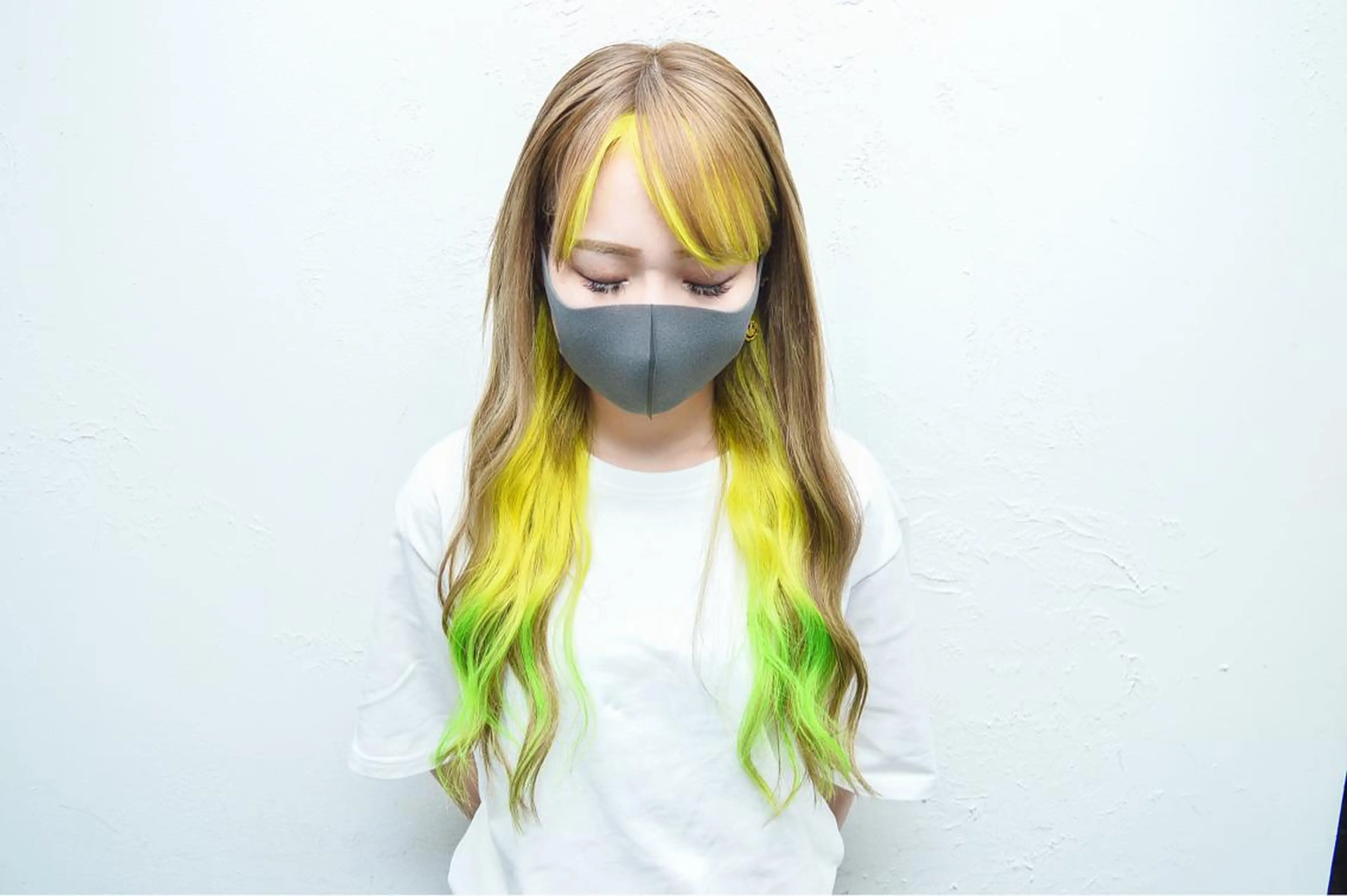 ロング カラー ヘアカラー トリートメント エクステ エクステリピート率 No.1 菊池　悠介のヘアスタイル