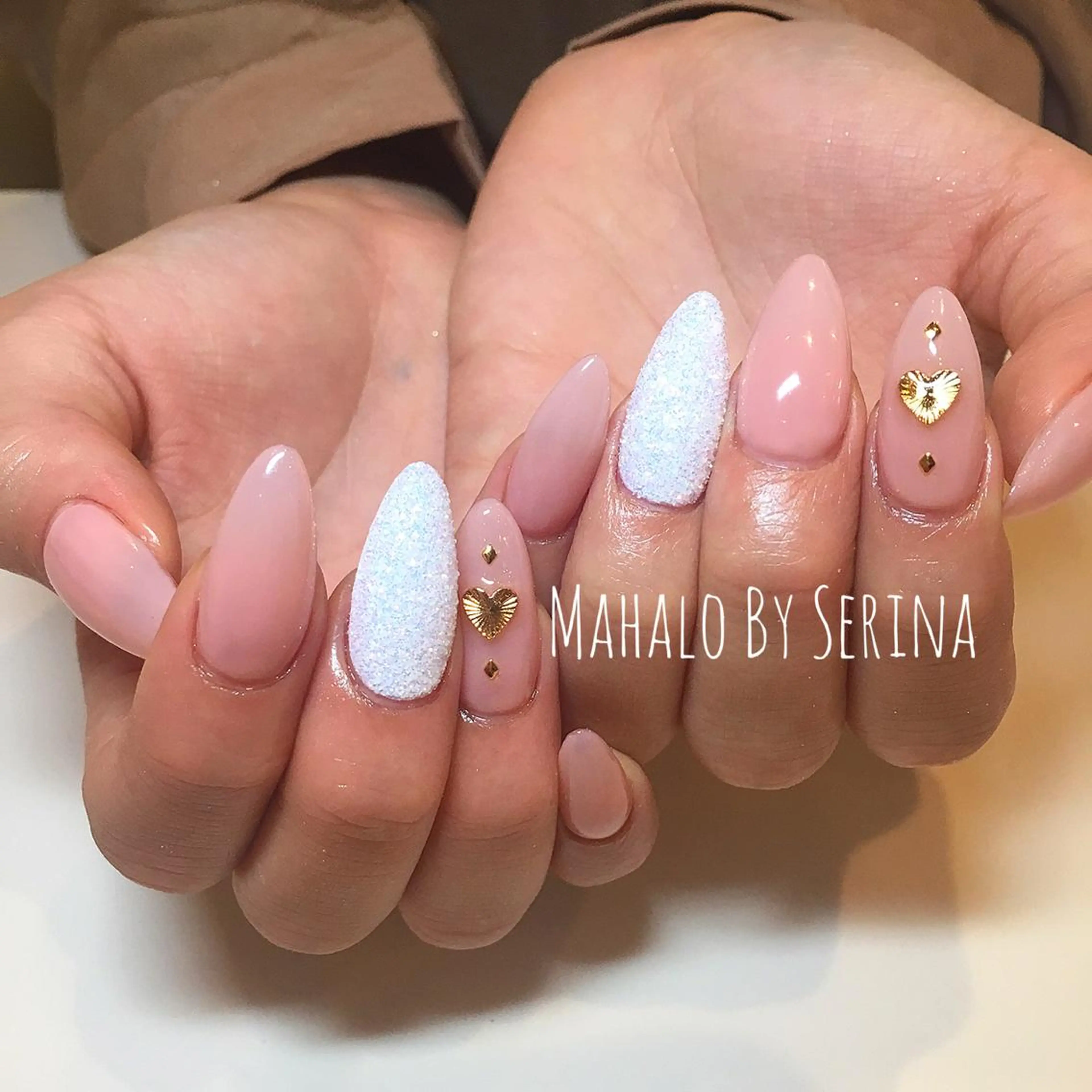 セミロング カラー ネイル SUNNY BAE. SERINAのネイルデザイン