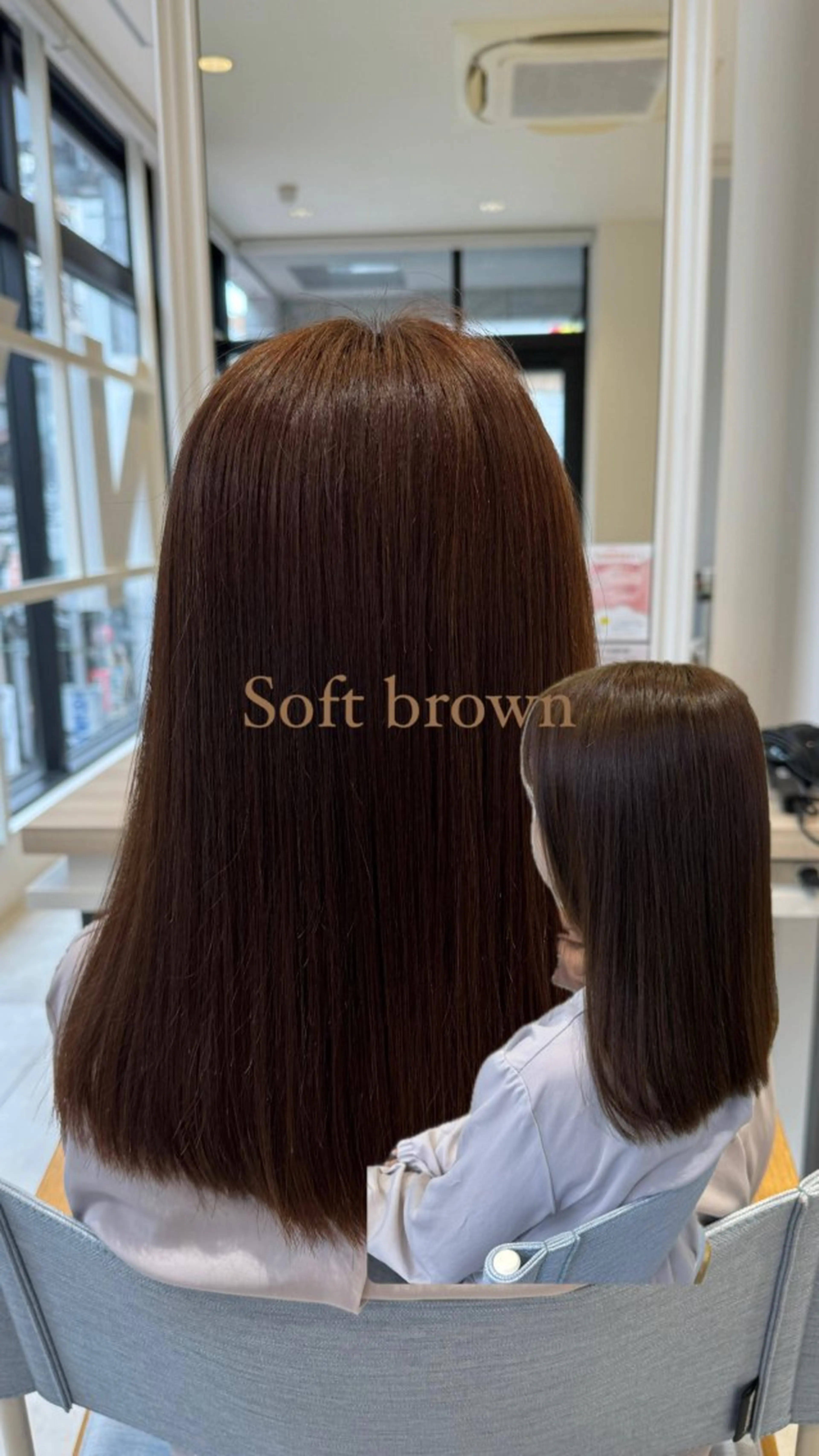 ロング カラー ブラウンカラー トリートメント レイヤーカット /𝓡𝓲𝓷🍎のヘアスタイル