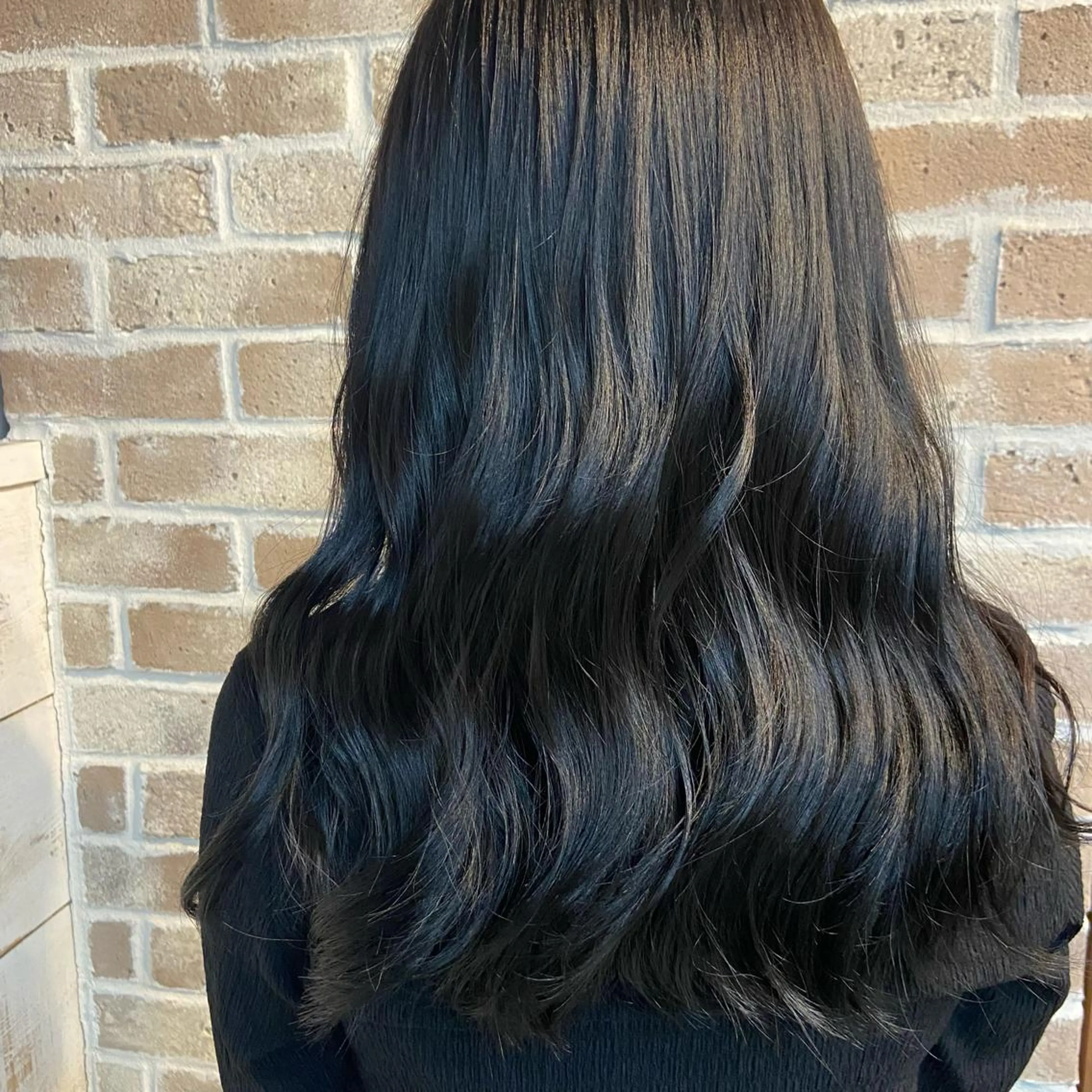 ロング カラー ヘアカラー 川崎 かなでのヘアスタイル