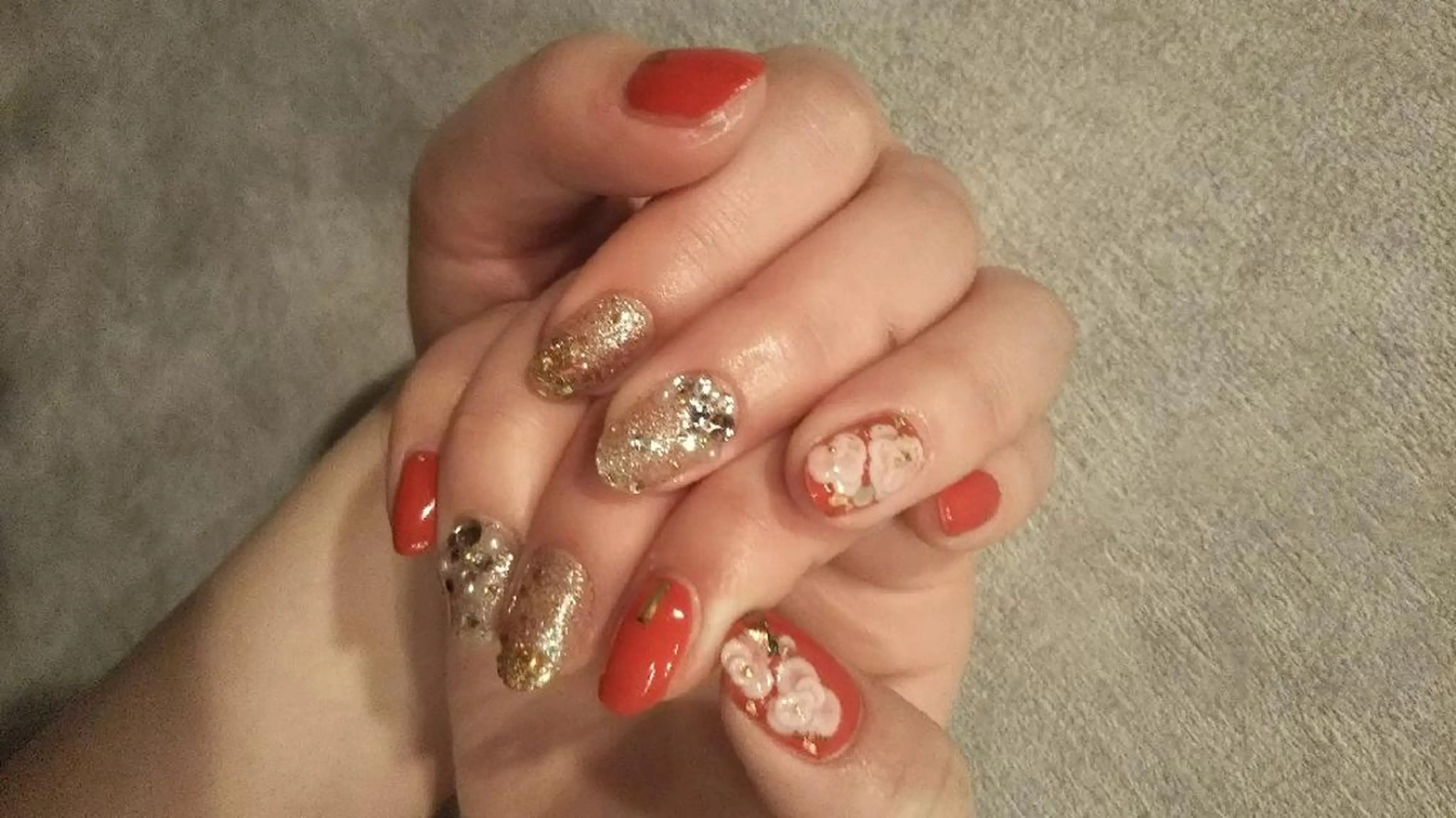 ネイル 成人式 private salon mieのネイルデザイン