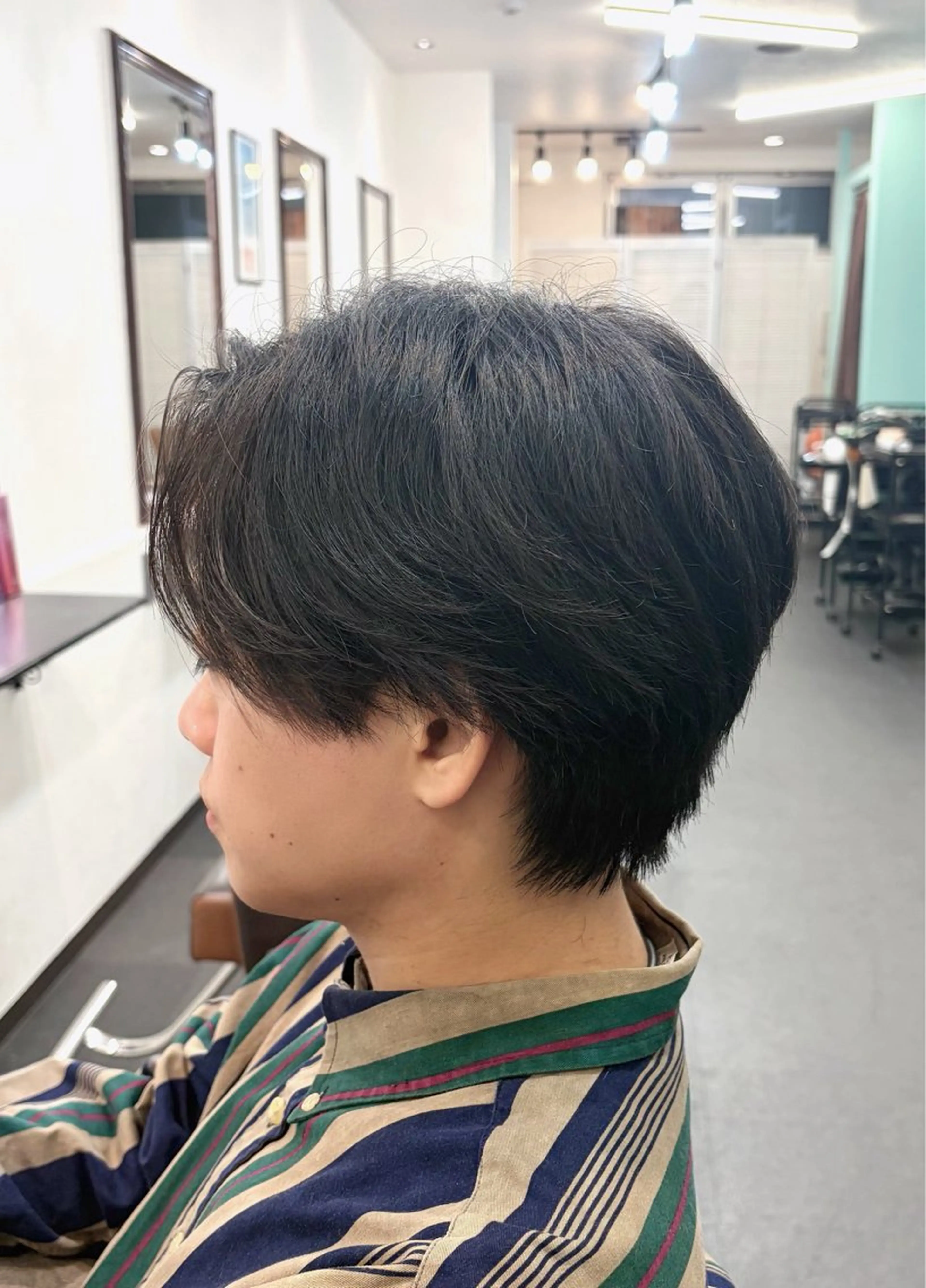 メンズ センターパート カット ARISA 青葉台のヘアスタイル