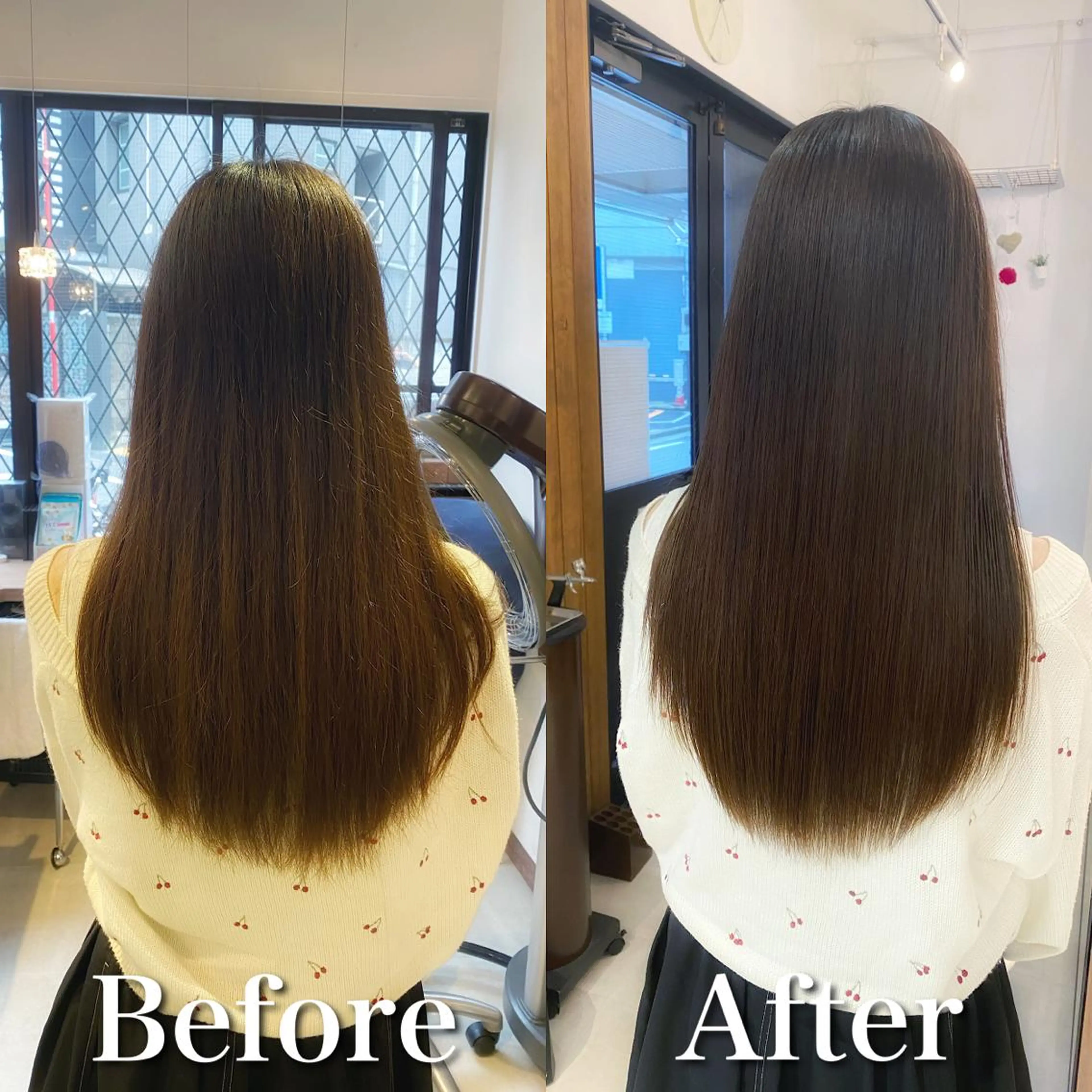 ロング 髪質改善 ロング トリートメント 酸熱トリートメント 髪質改善特化 安東駿介のヘアスタイル