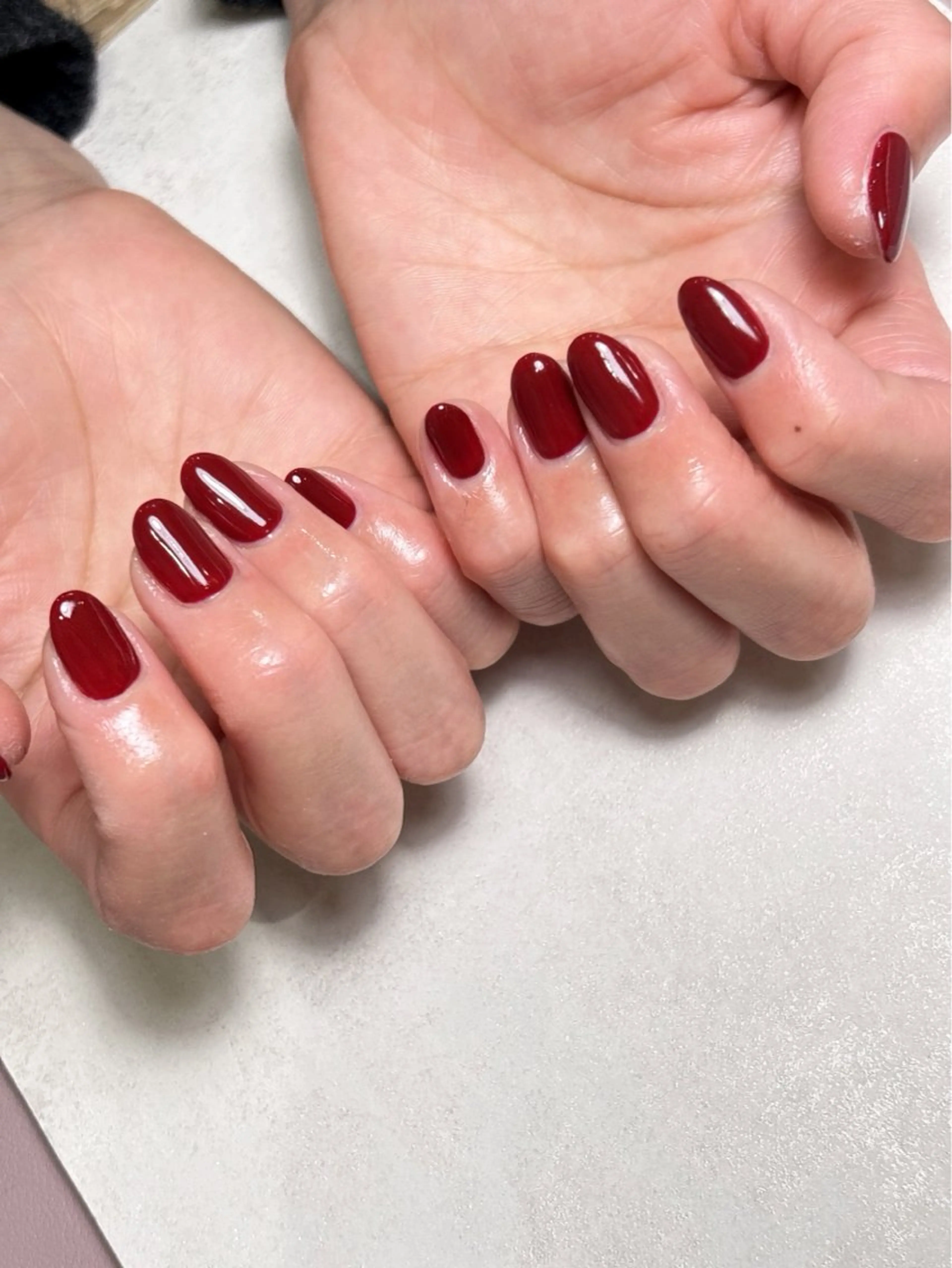 【ハンド】ワンカラー/ラメグラデーション ¥3,300の写真