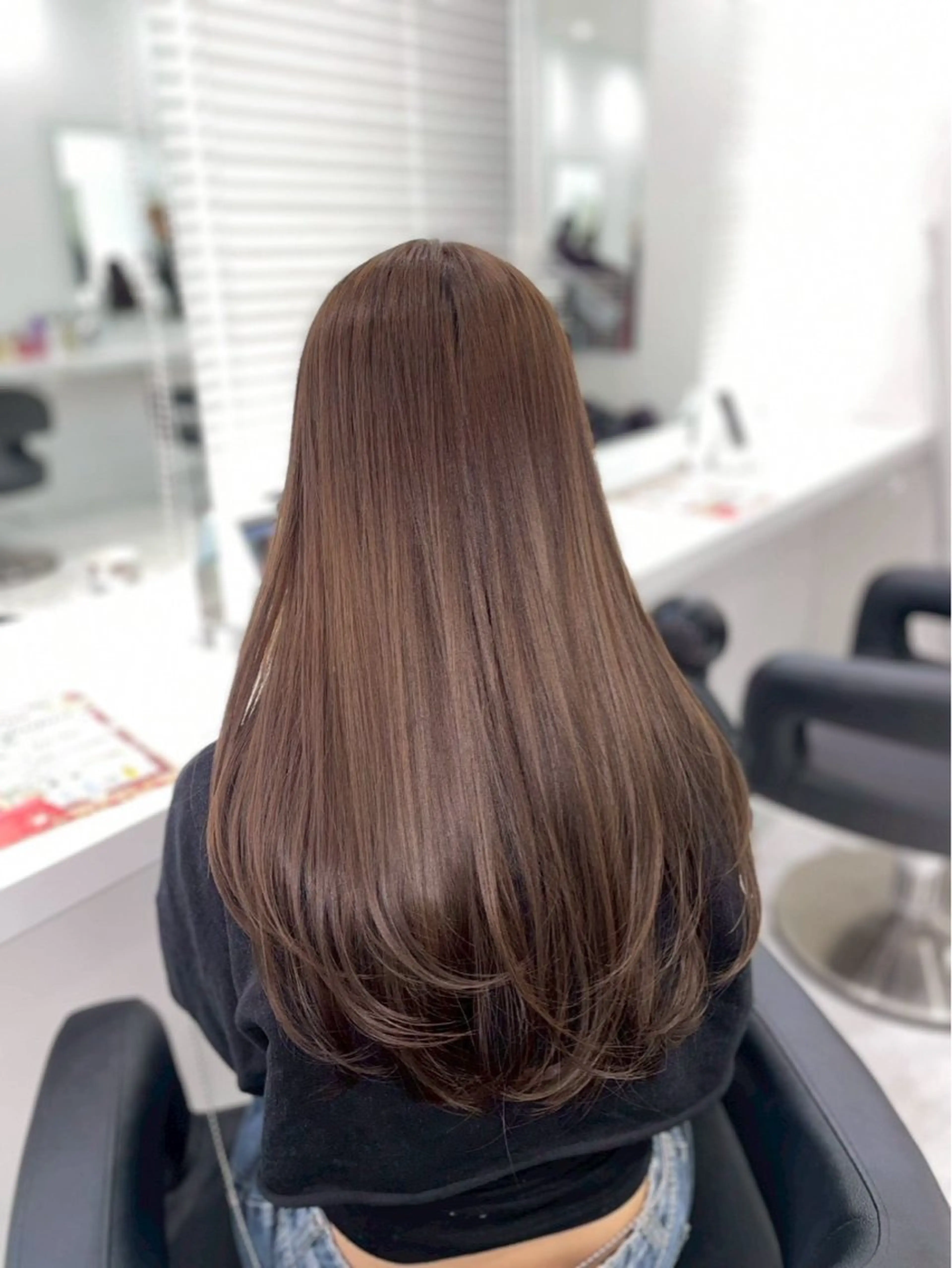 ロング カラー ヘアアレンジ メンズ ヘアカラー トリートメント 小高 咲蘭のヘアスタイル