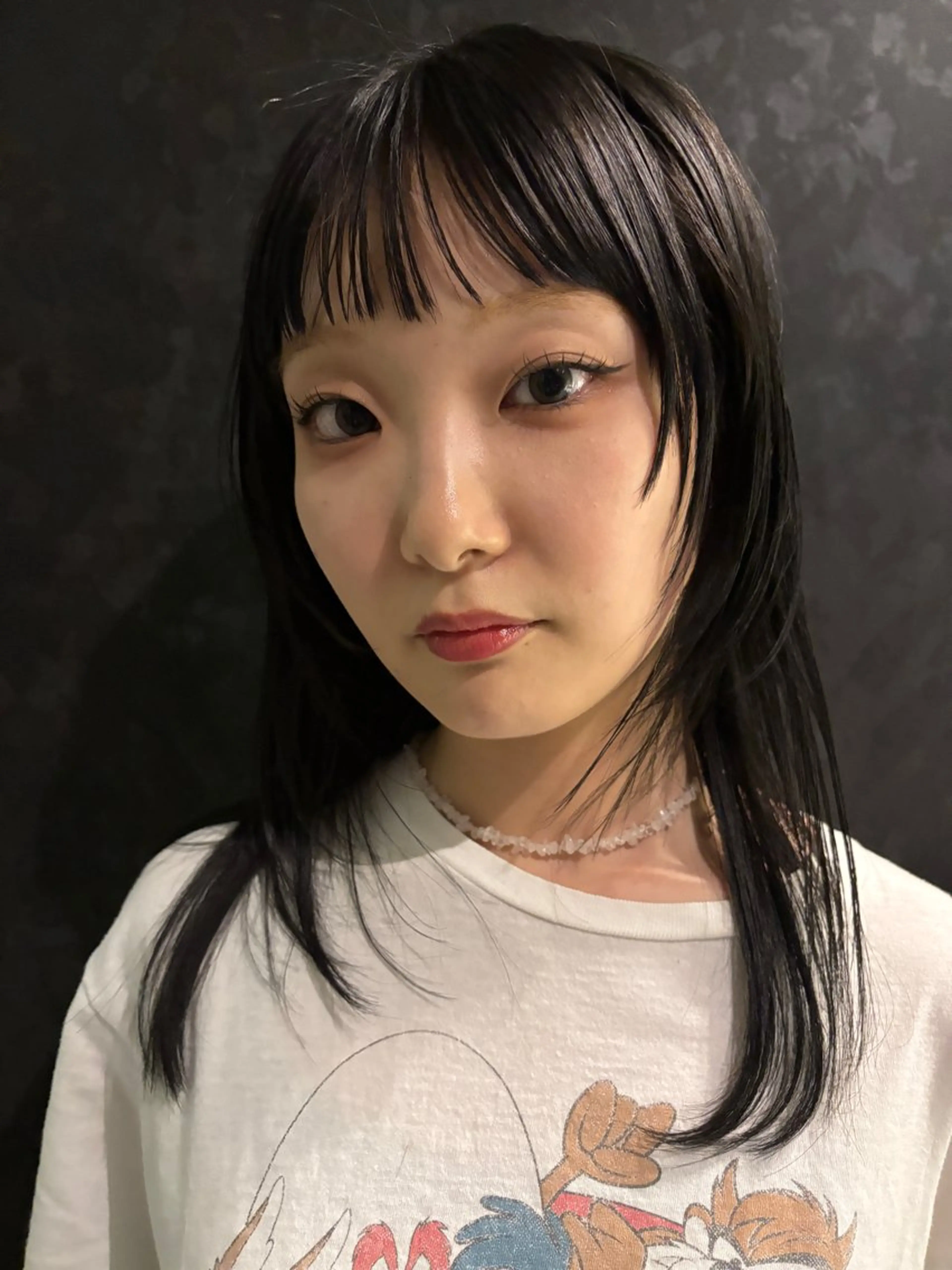 ミディアム カラー トレンドボブ /ミリヤのヘアスタイル