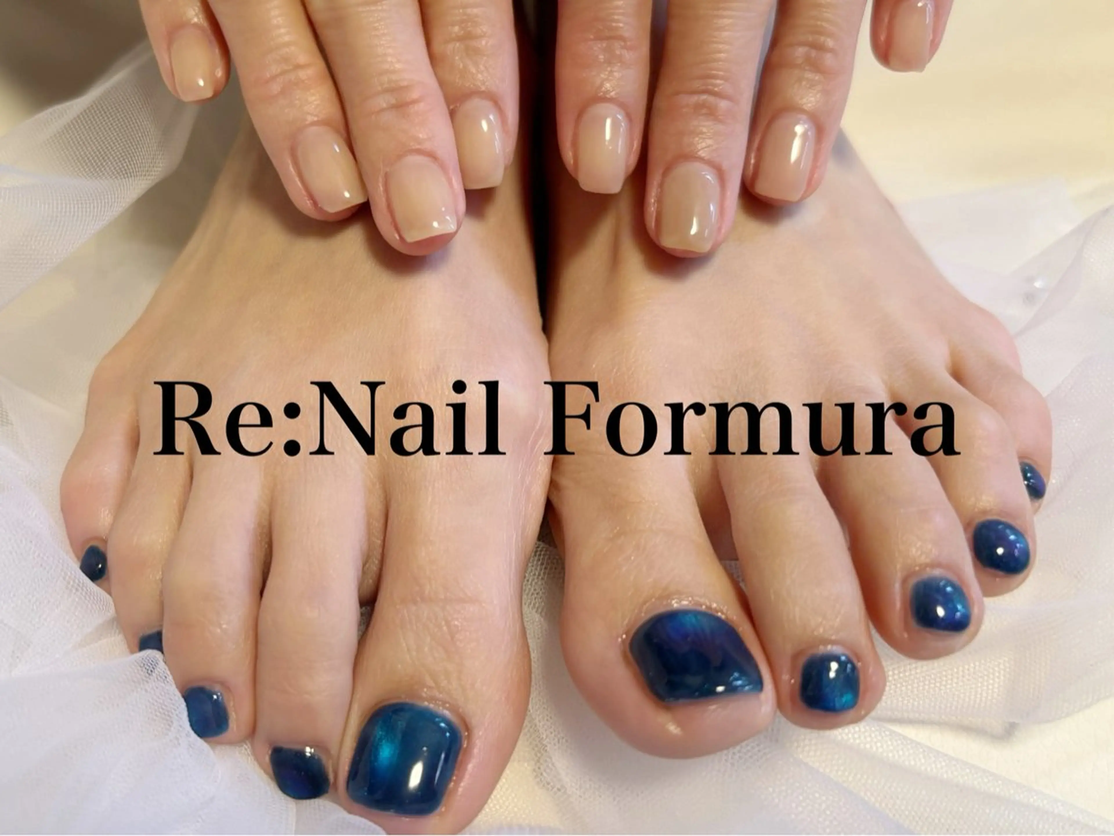 ショート フットネイル kido chieのネイルデザイン