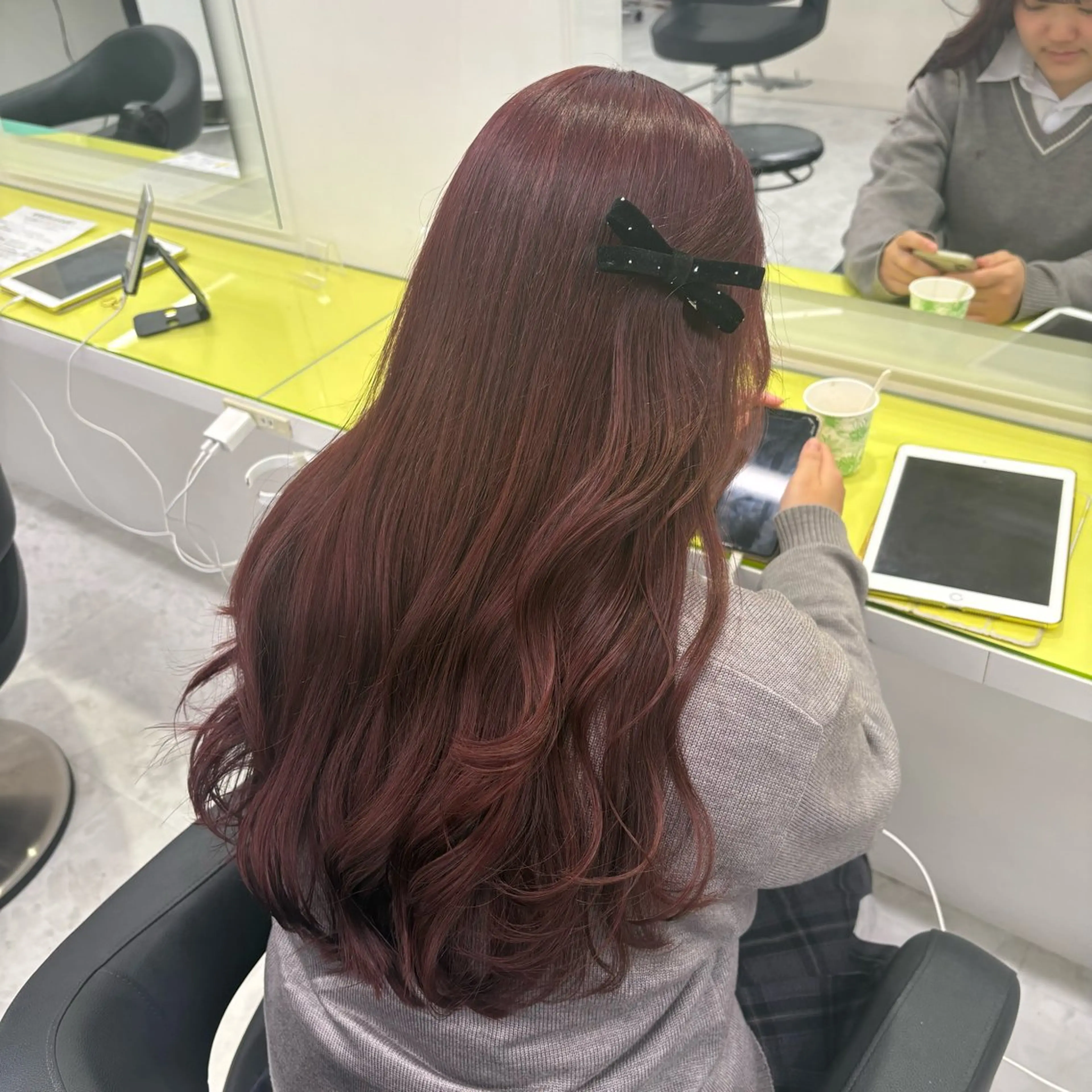 カラー ヘアカラー akari🎀🤍 ガーリーstyleのヘアスタイル