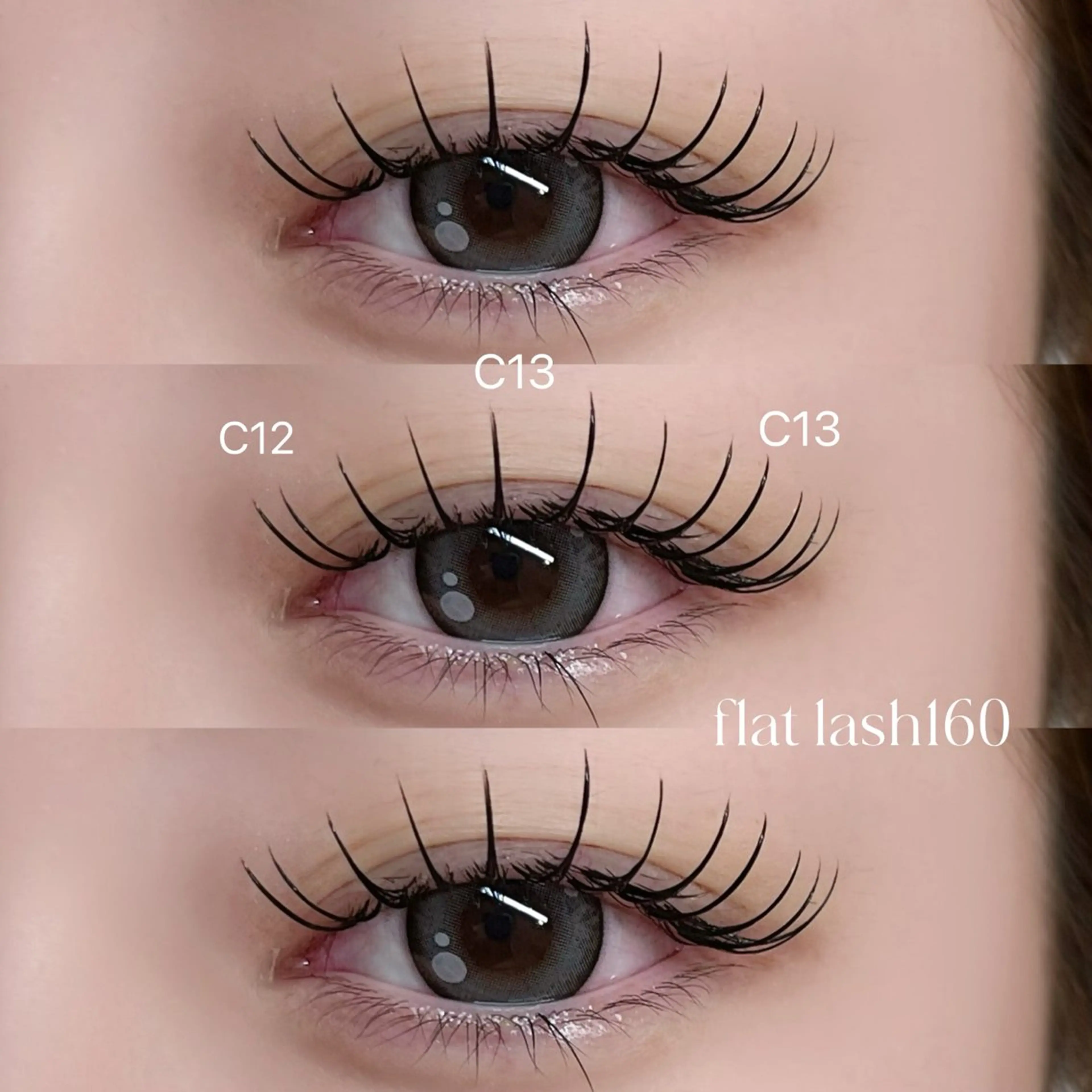 マツエク・マツパ フラットラッシュ 🎀eyelist HARUKA🎀池袋のマツエク・マツパデザイン