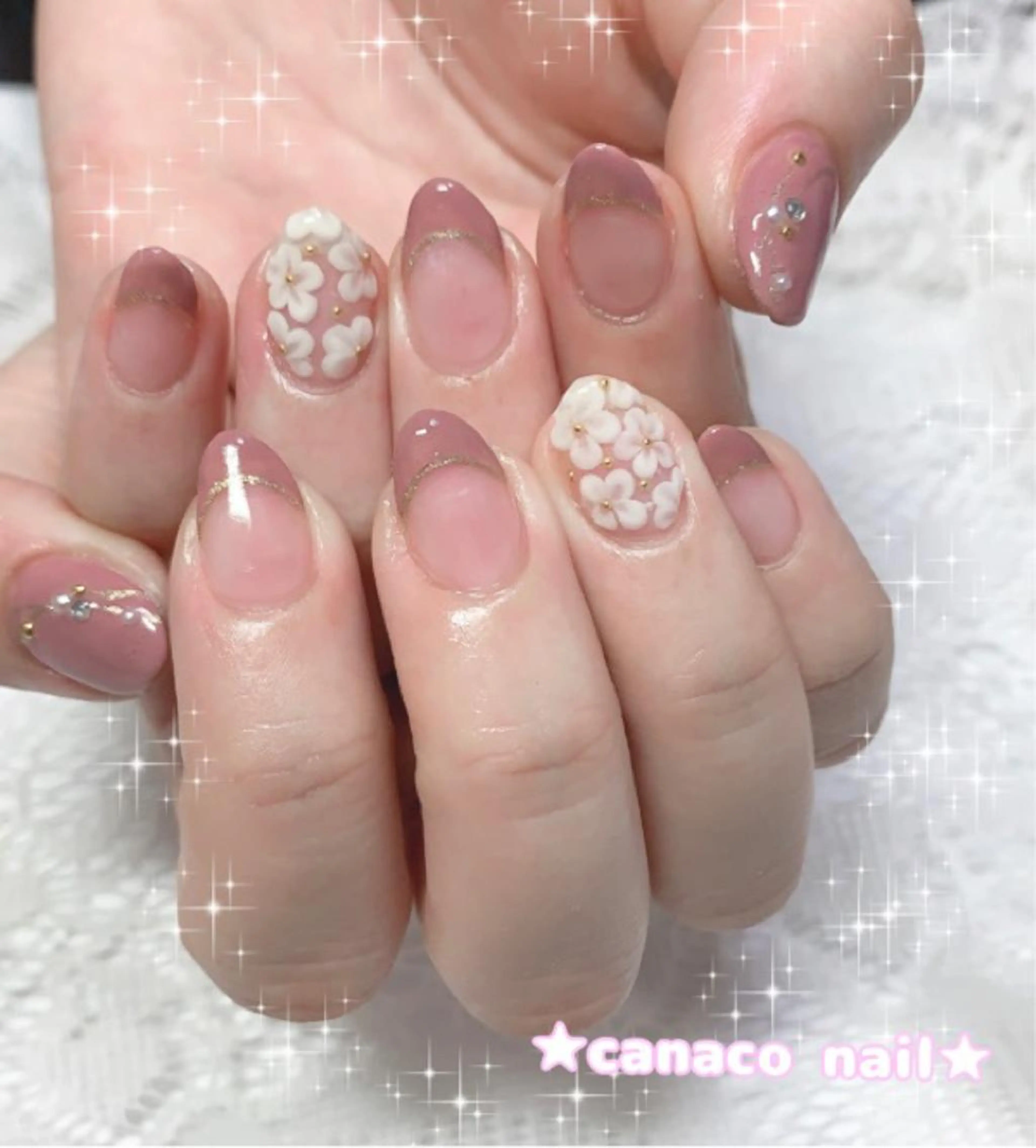 ネイル アートネイル フレンチネイル ジェルネイル オフィスネイル パラジェル ハンドネイル ハンドケア ベテランネイル cnc nailのネイルデザイン