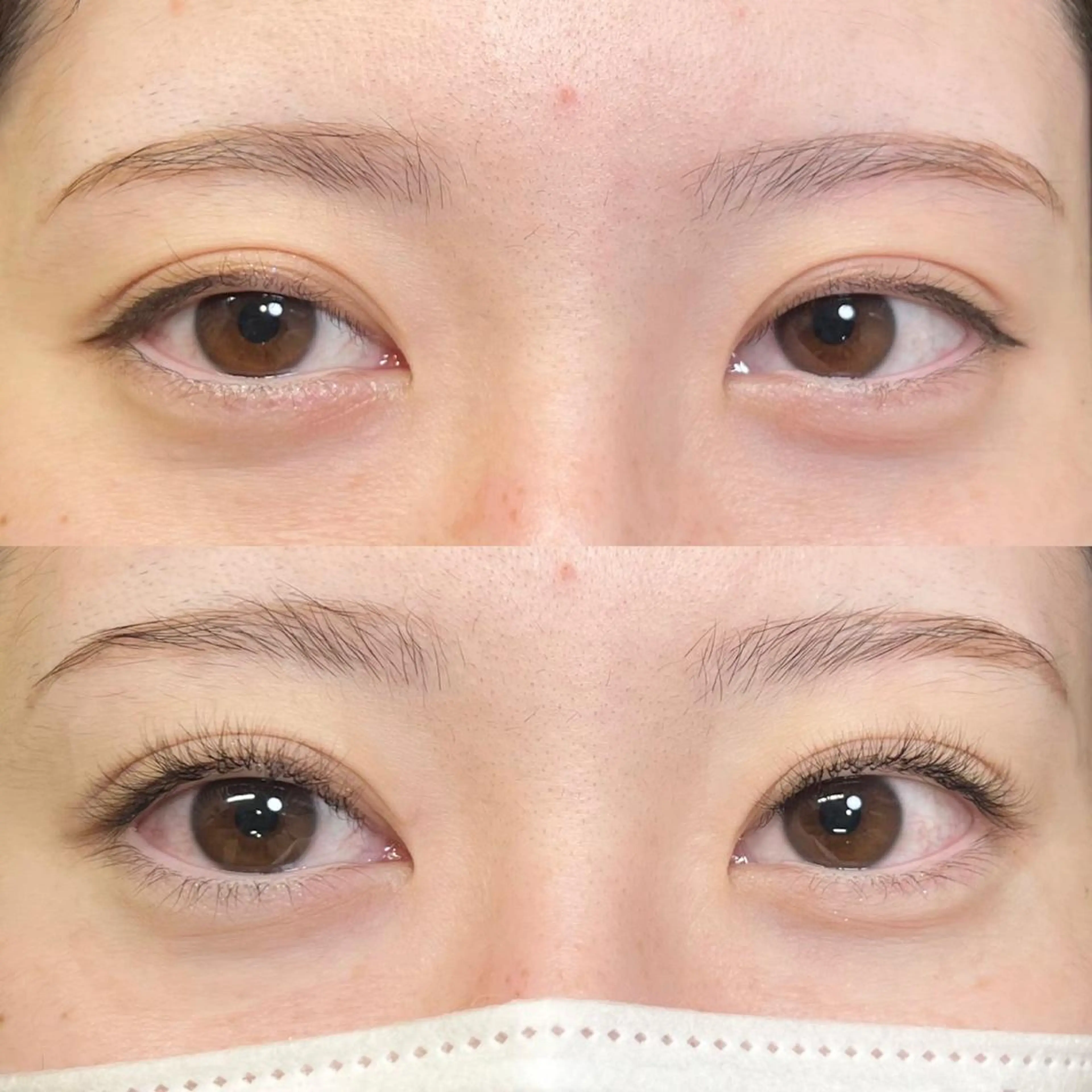 マツエク・マツパ アイブロウ フラットラッシュ ナチュラル パリジェンヌラッシュリフト まつげパーマ 下まつげエクステ Cherie Kawaguchiのマツエク・マツパデザイン