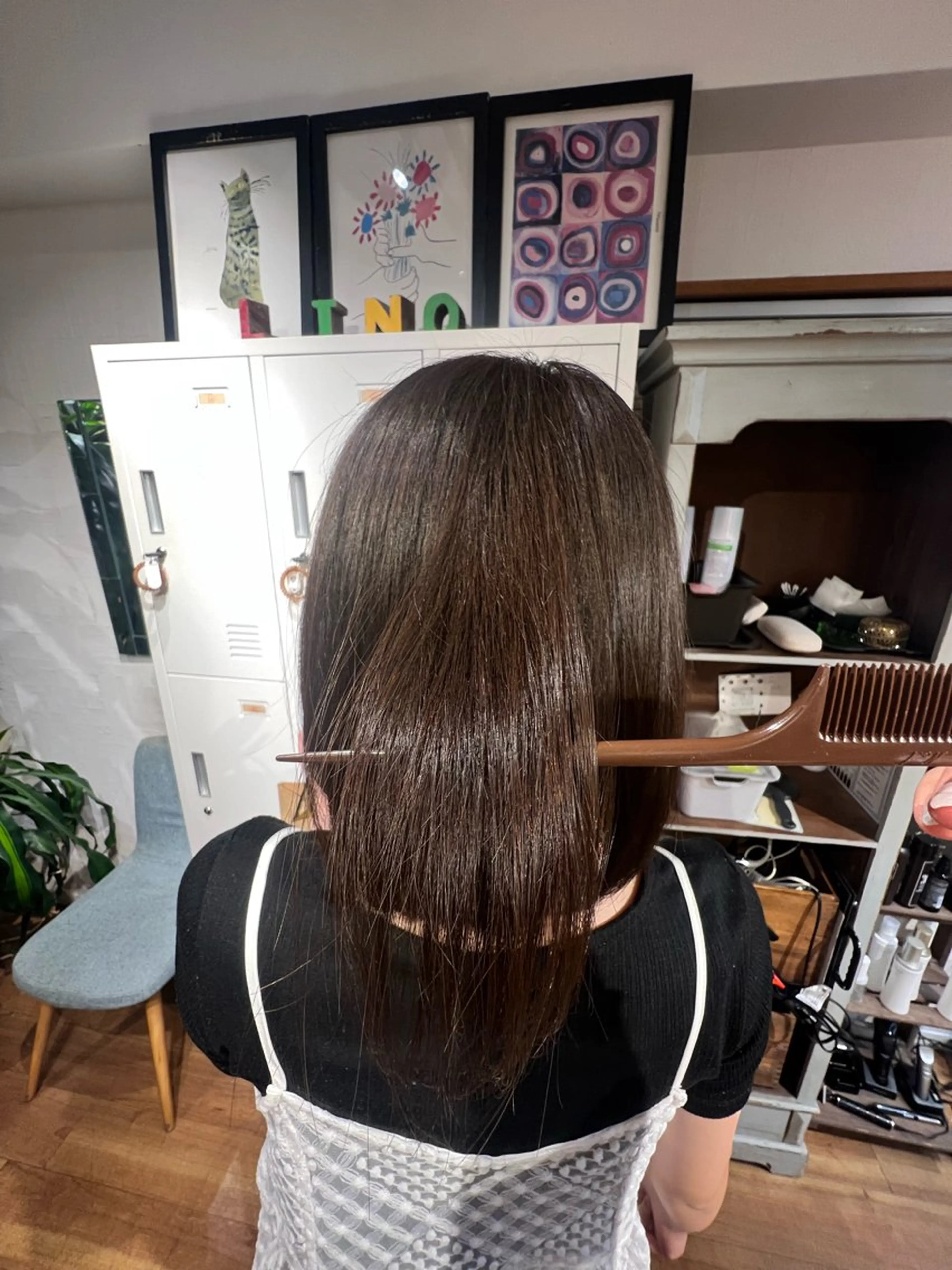 カラー 縮毛矯正モデル様募集 たがのヘアスタイル