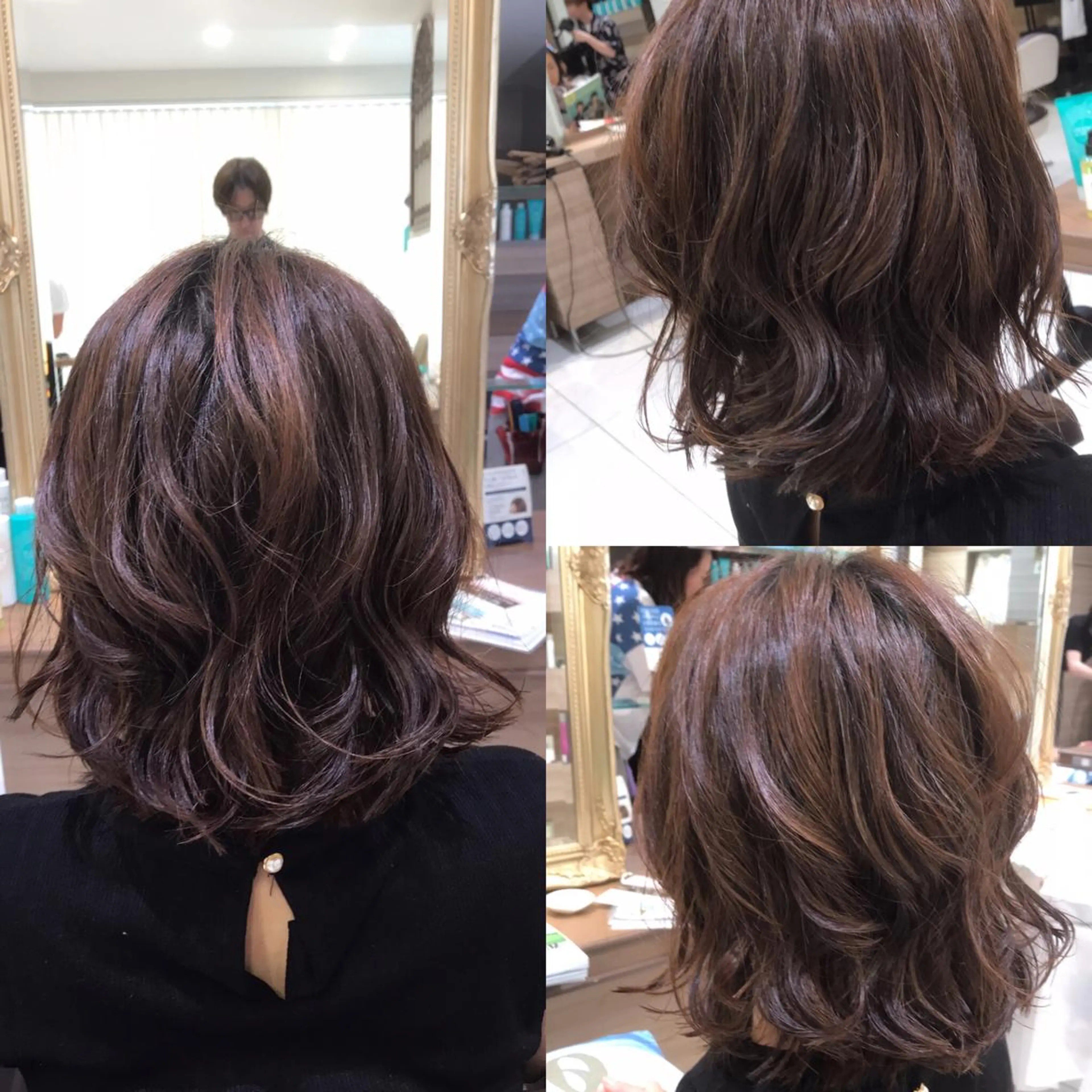 ミディアム ヘアアレンジ KOOKI スティードトーキョーのヘアスタイル