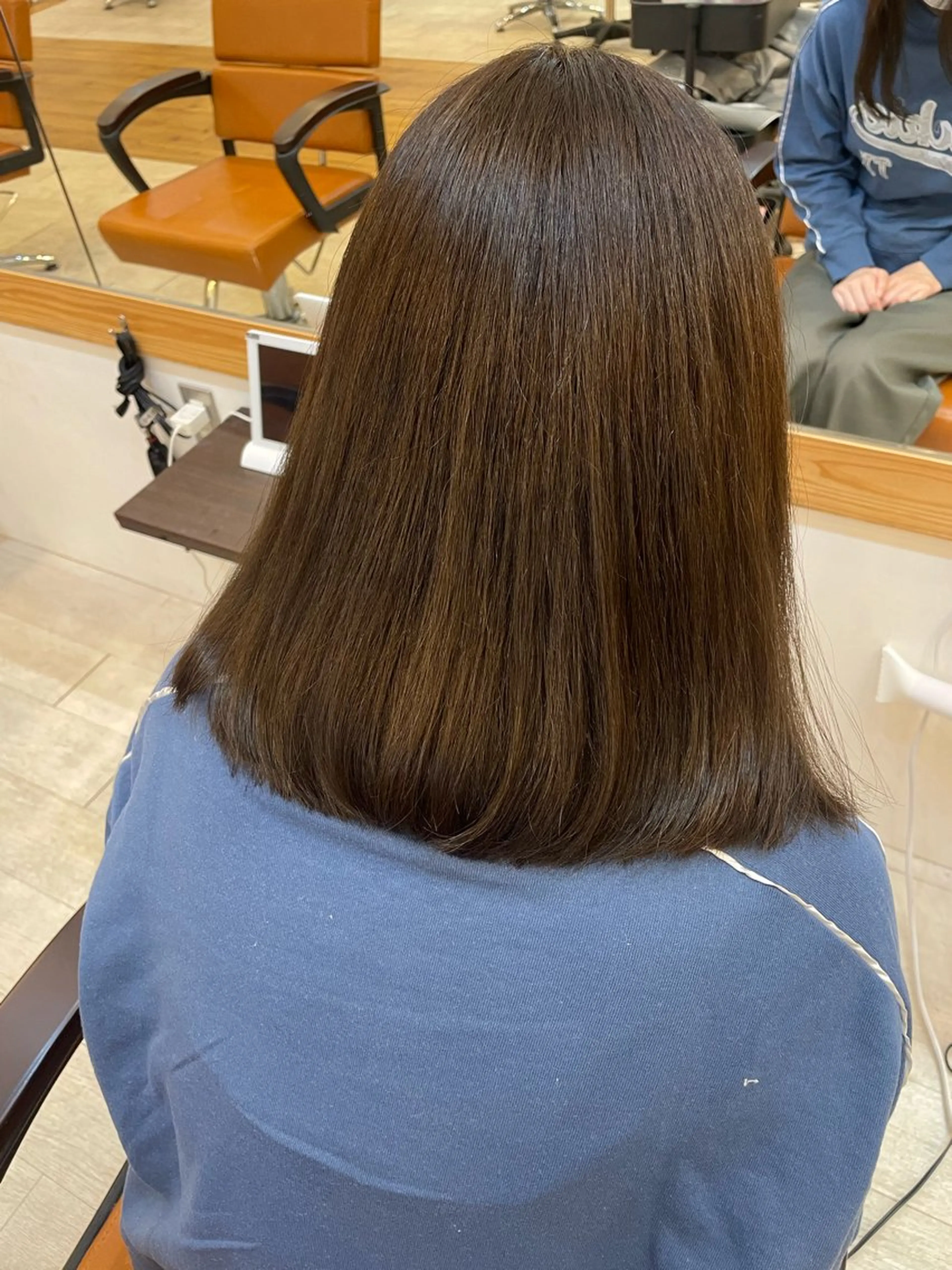 ミディアム カラー 透明感カラー すずな🎀 ⠀のヘアスタイル