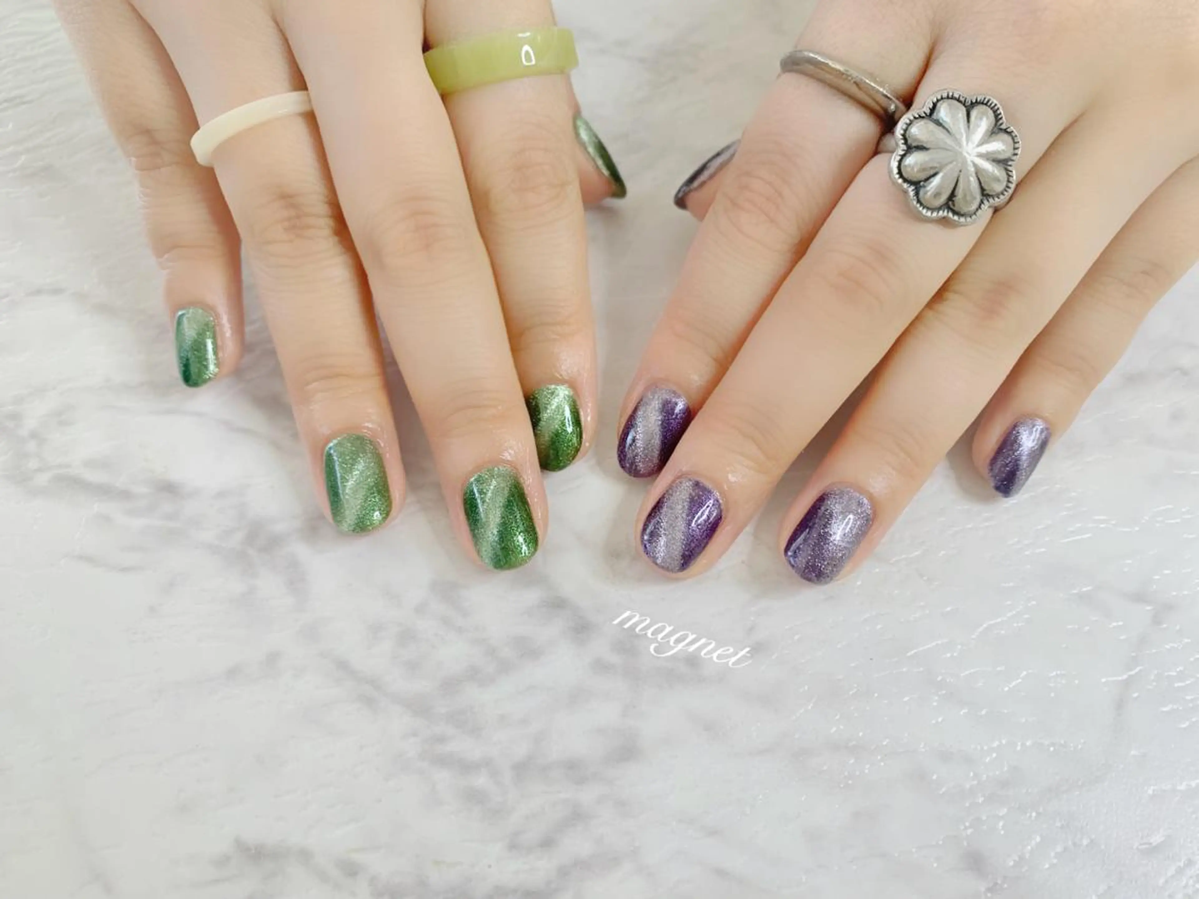 ネイル マグネットネイル NAIL 🎀 AIRIのネイルデザイン