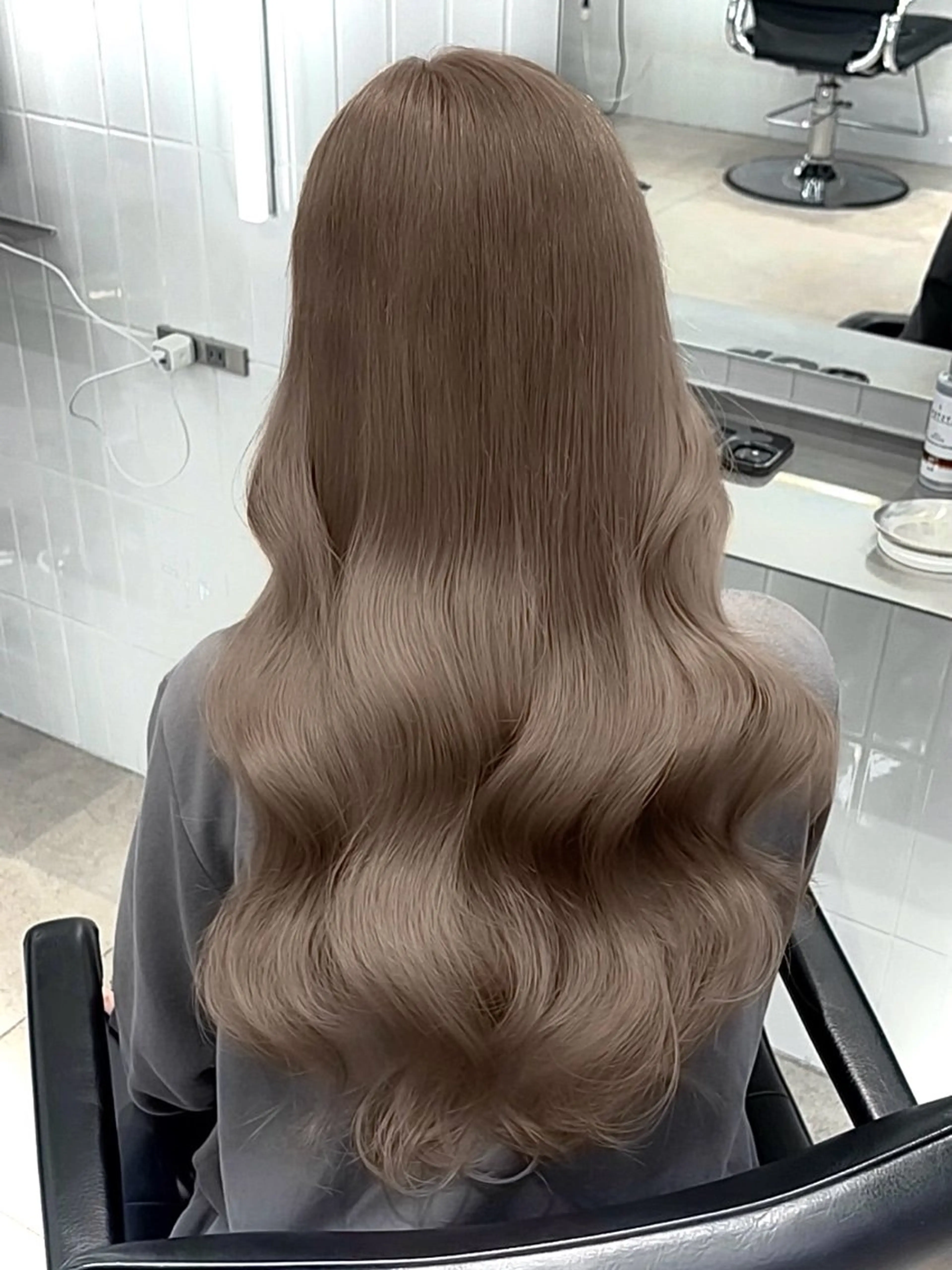 ロング ミルクティー/モテ髪 韓国スタイル/ハルトのヘアスタイル