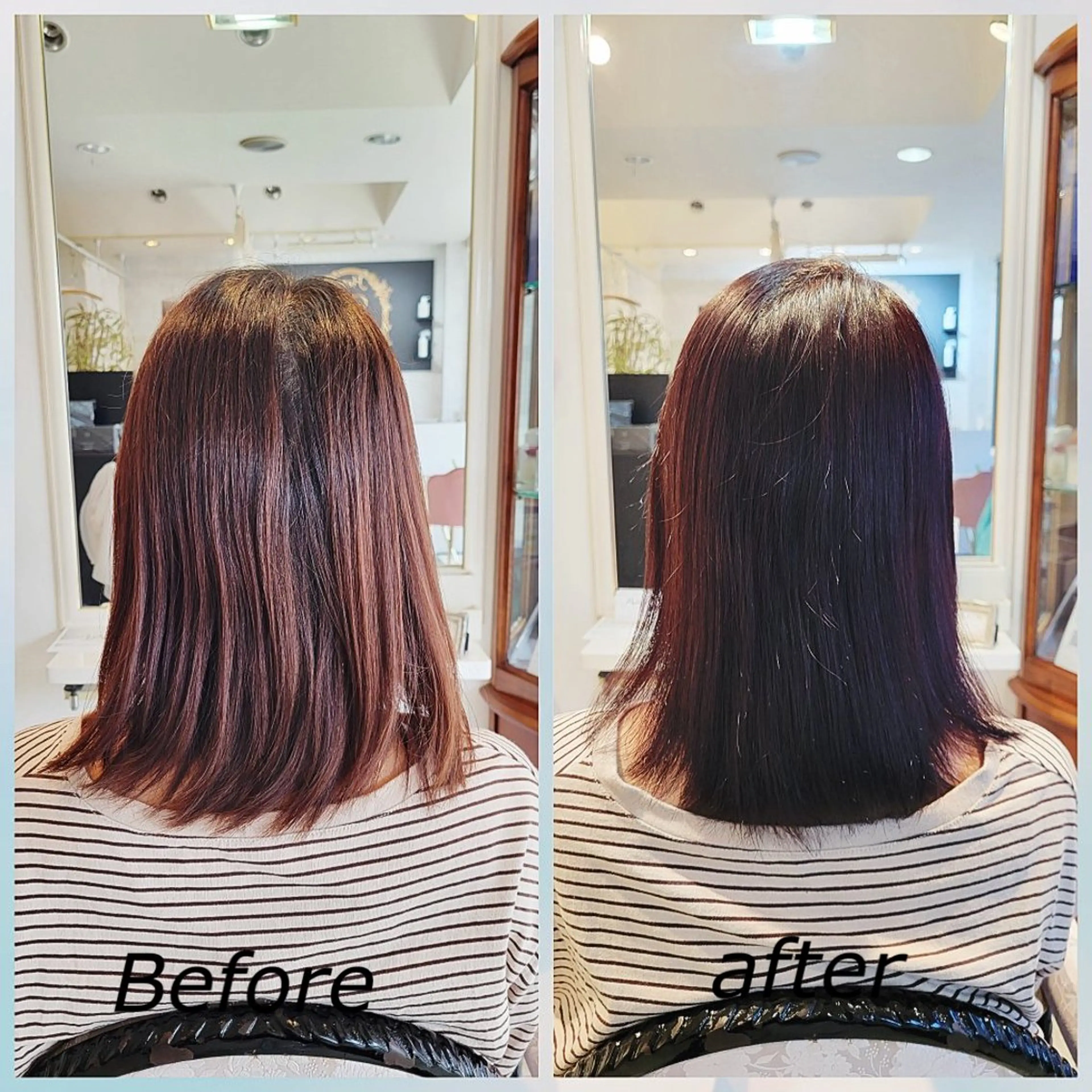 セミロング 加納 和枝のヘアスタイル