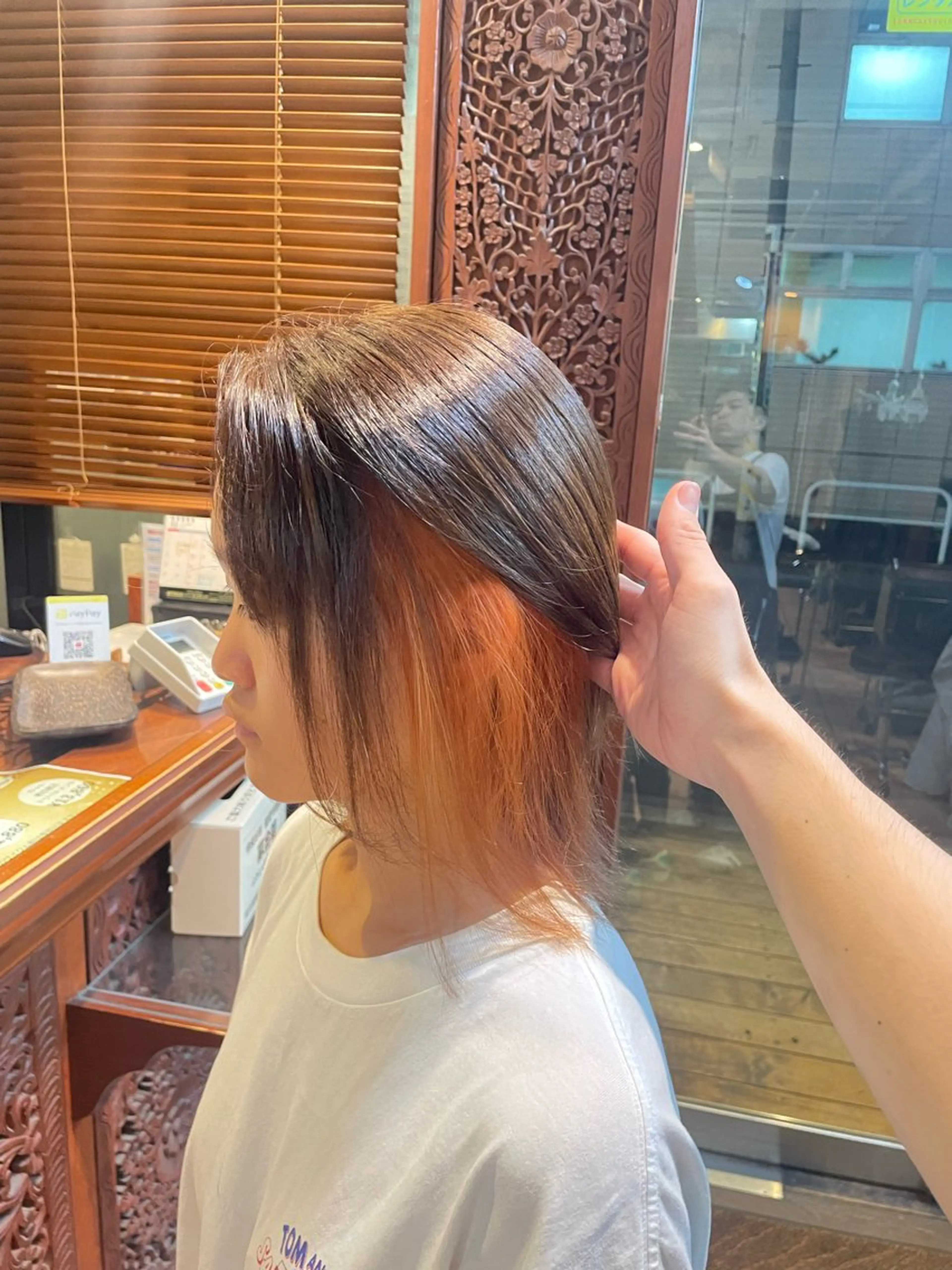 ミディアム 白鳥 悠斗のヘアスタイル