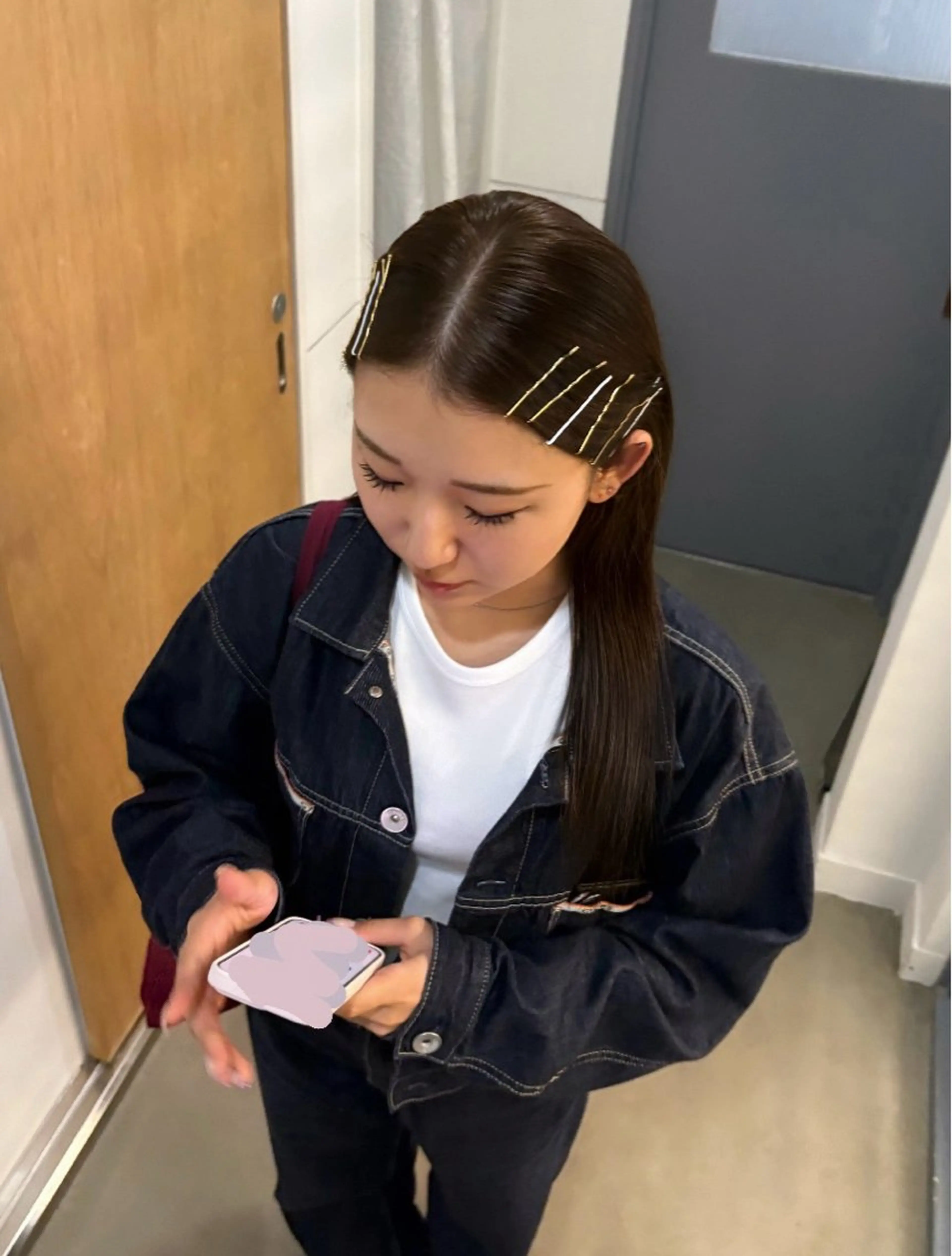 カラー 吉野 新菜のヘアスタイル