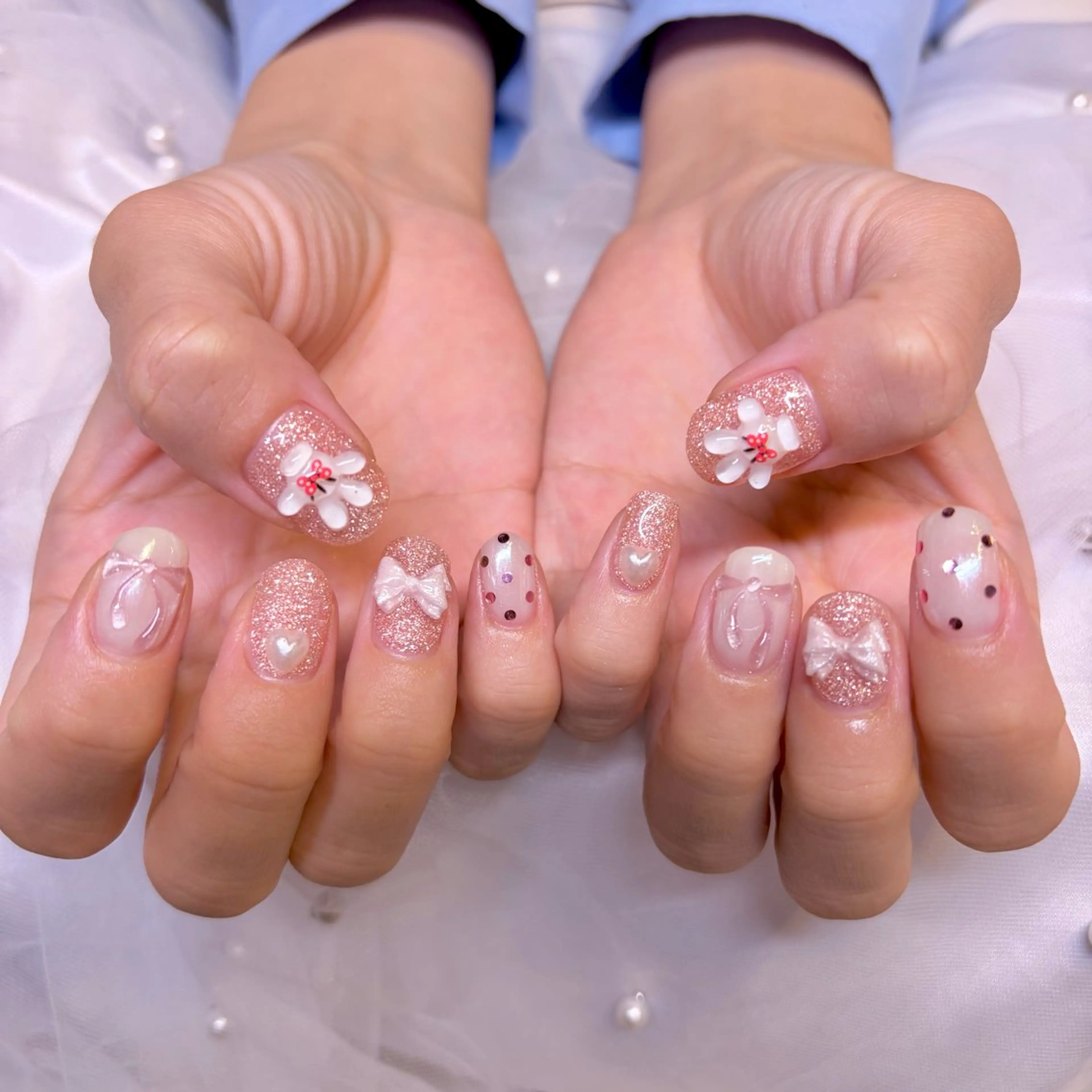 ネイル 持ち込み ハンドネイル nail salon e'mu💐のネイルデザイン