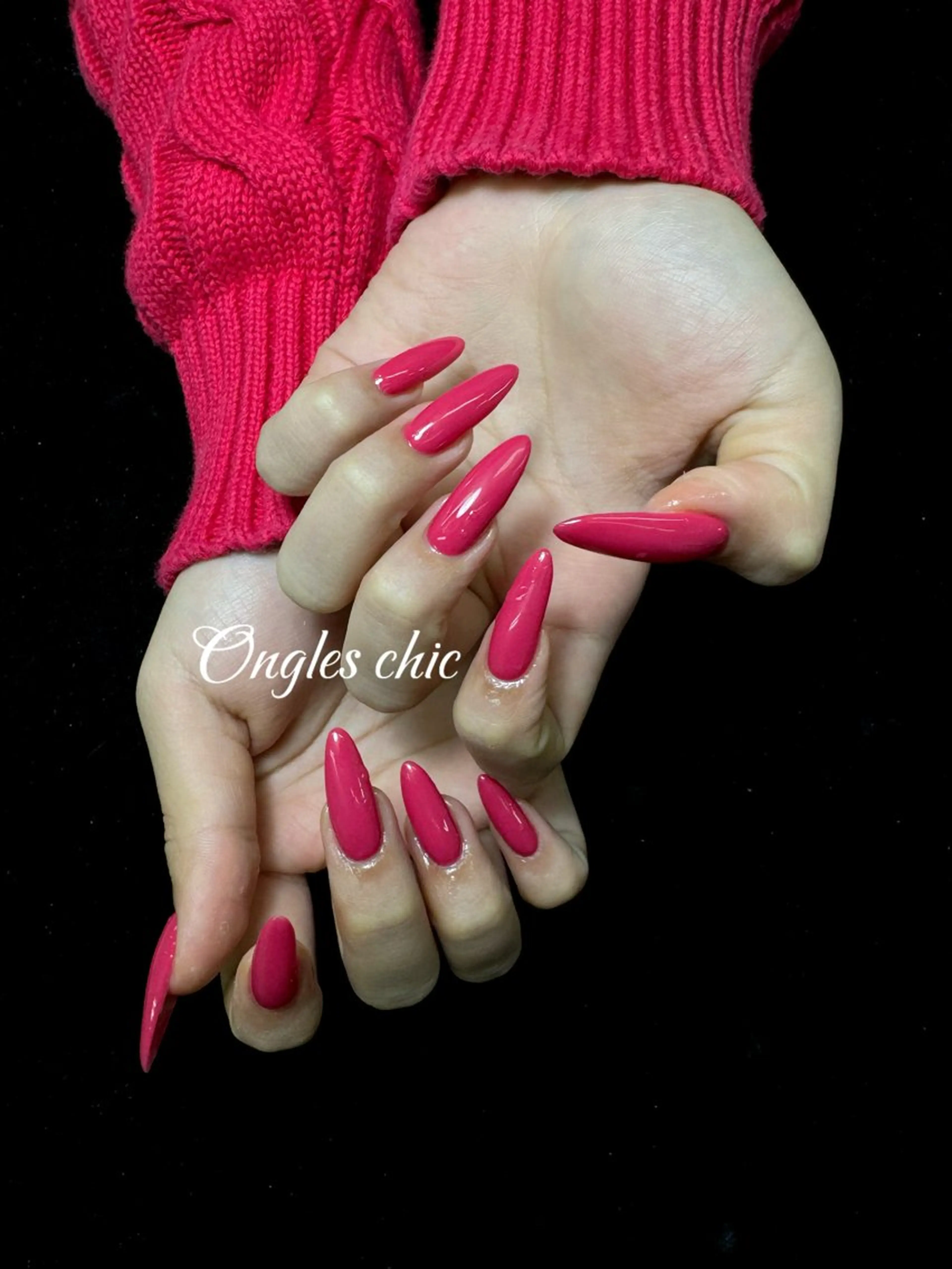 ネイル ハンドネイル ongles chicのネイルデザイン