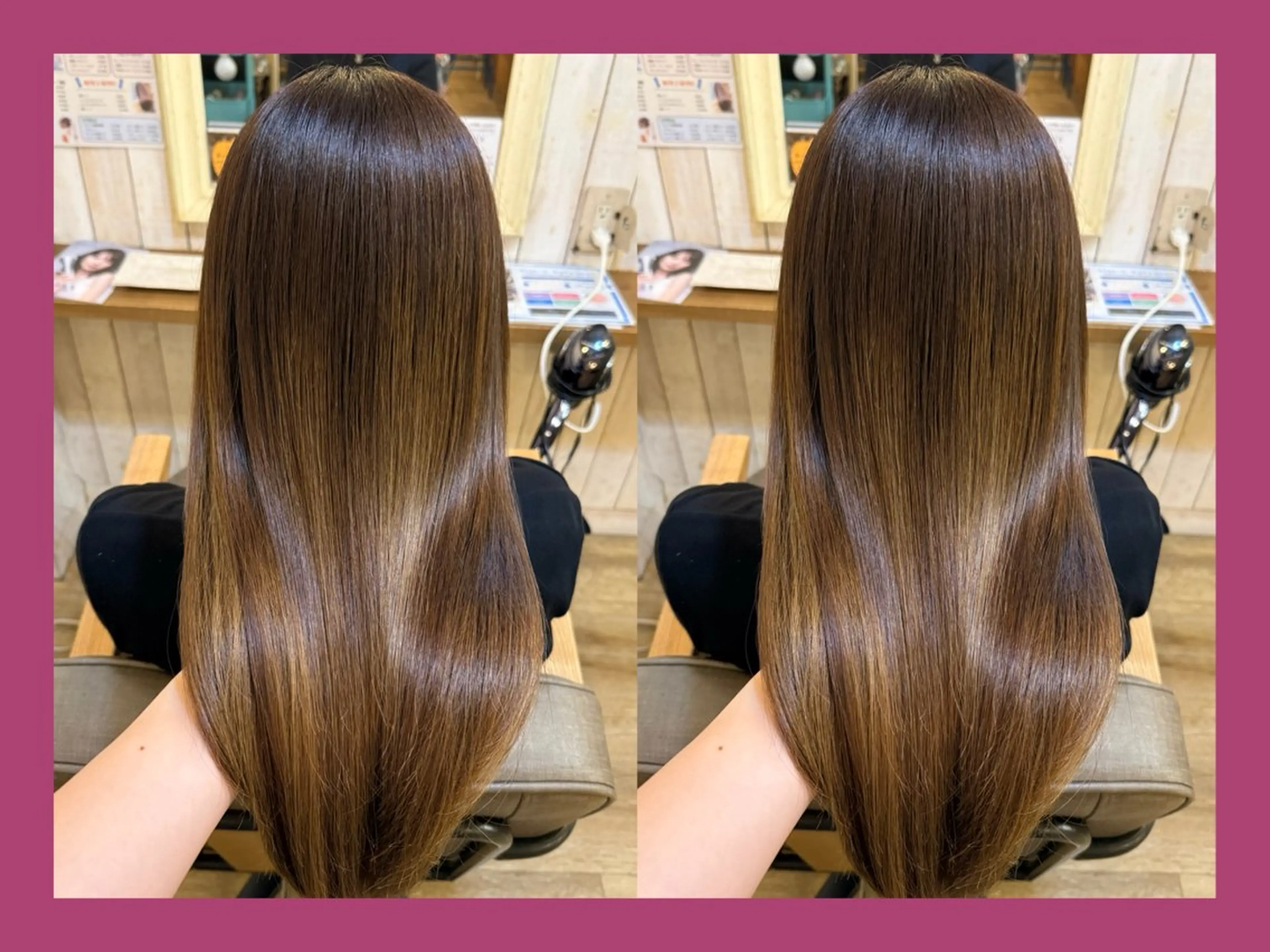 セミロング 髪質改善 髪質改善/ハイトーン /茅ヶ崎/YUUKAのヘアスタイル