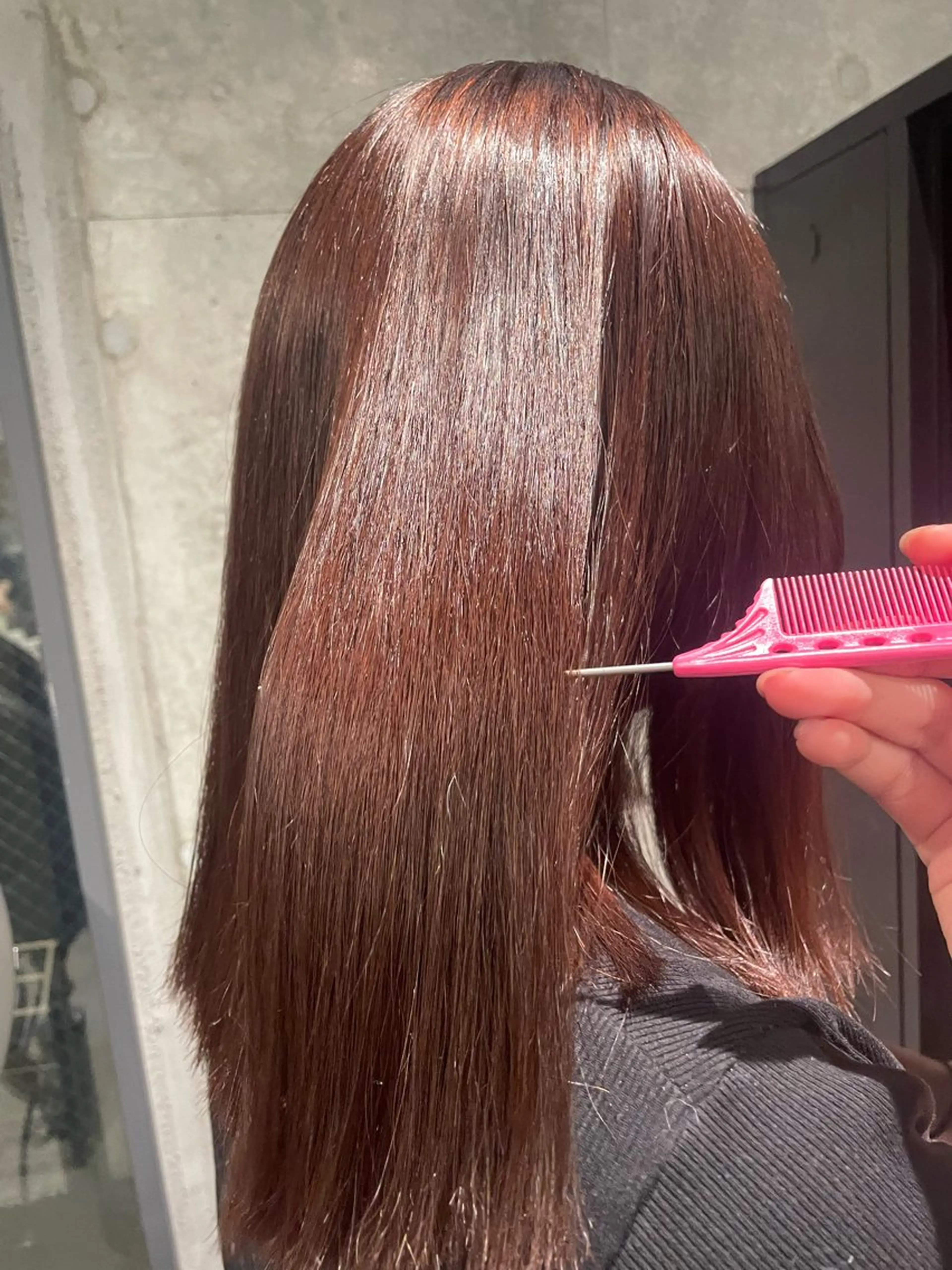 セミロング PANOLA下北沢 中川夢菜のヘアスタイル