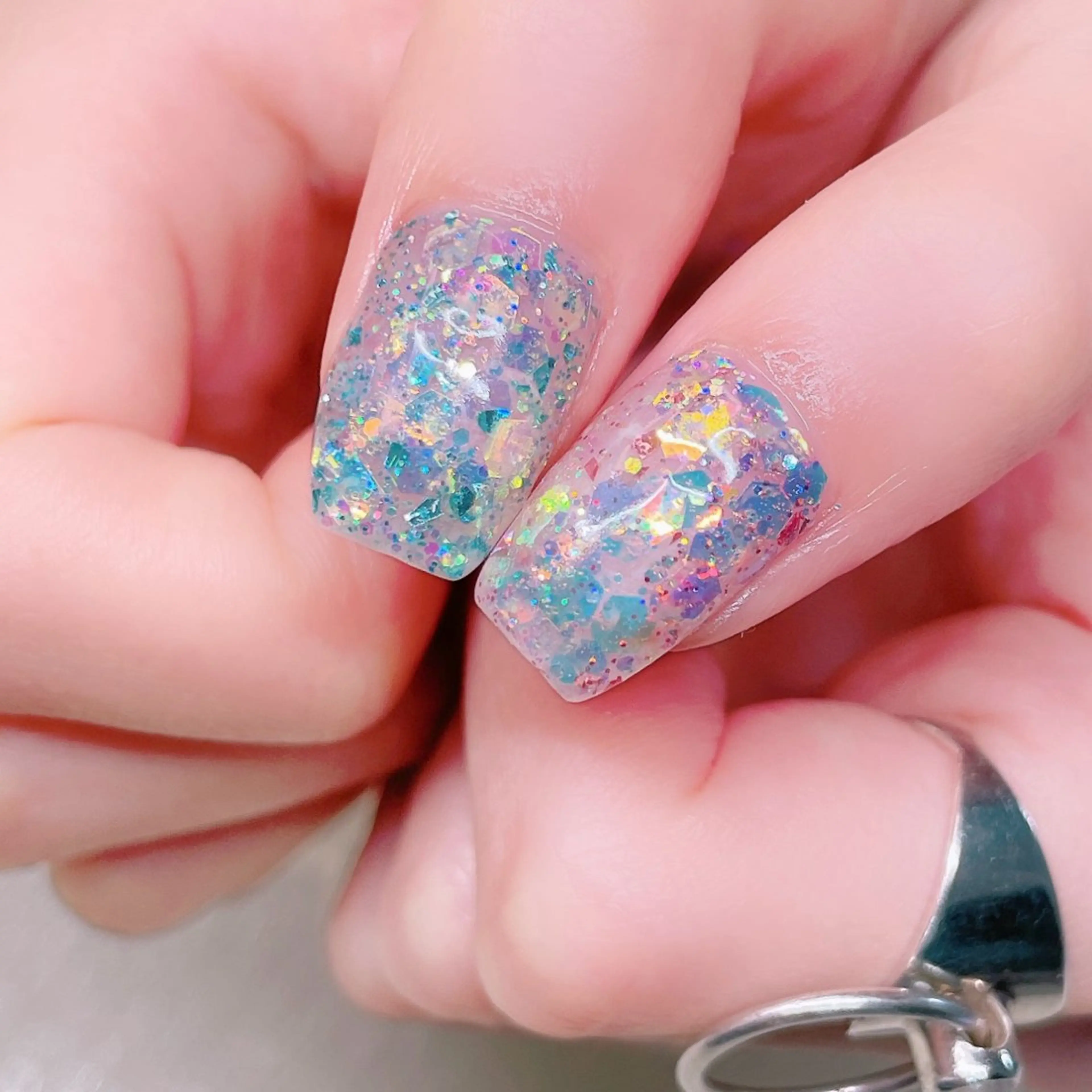ネイル 長さ出し ハンドネイル Nailist suzuのネイルデザイン