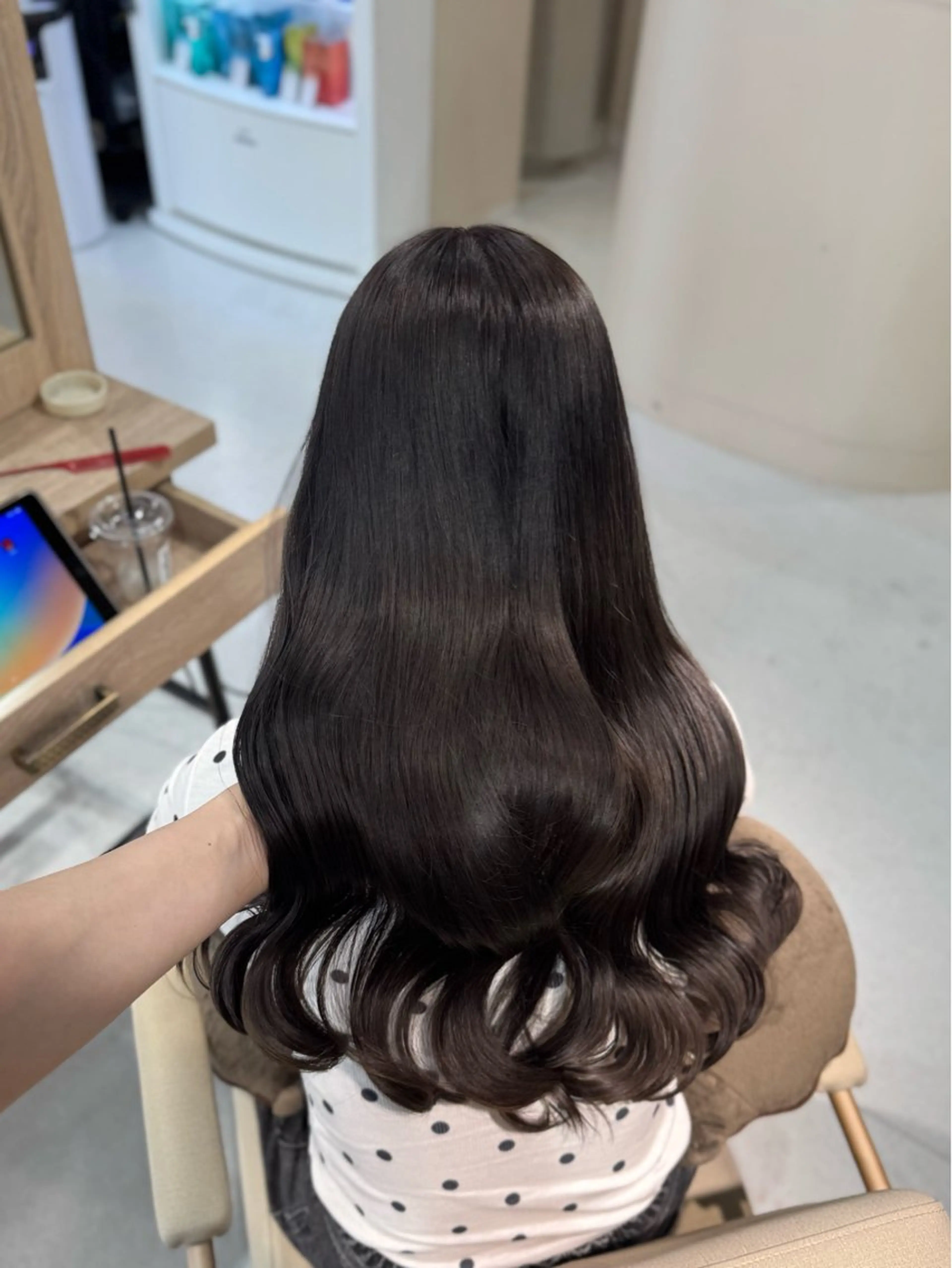 ロング カット ヘアカラー jupreÿ 𝒔𝒂𝒚𝒂🍓のヘアスタイル