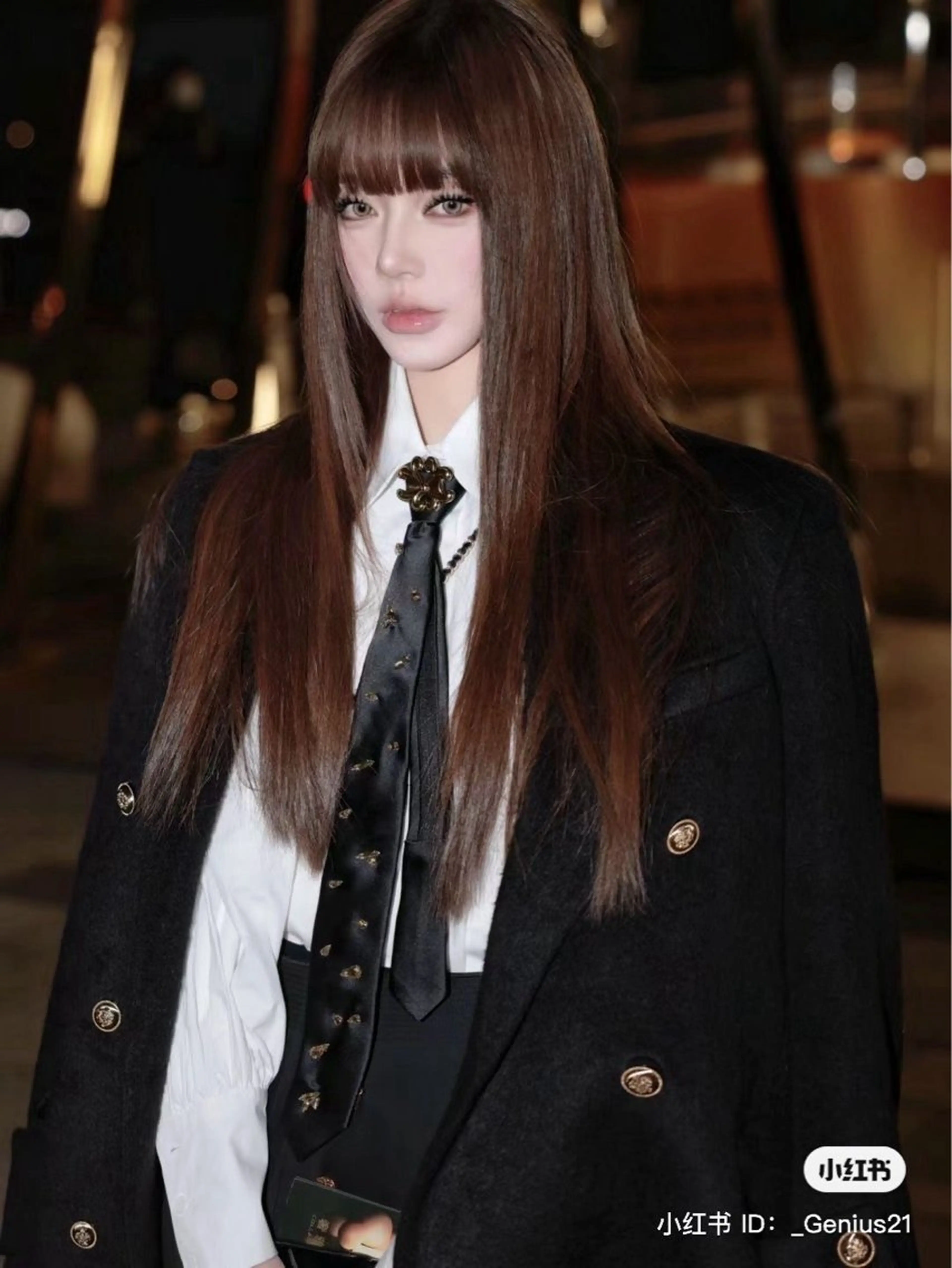 ロング トリートメント 大人っぽ中韓レディ ヘア🤍MAOのヘアスタイル