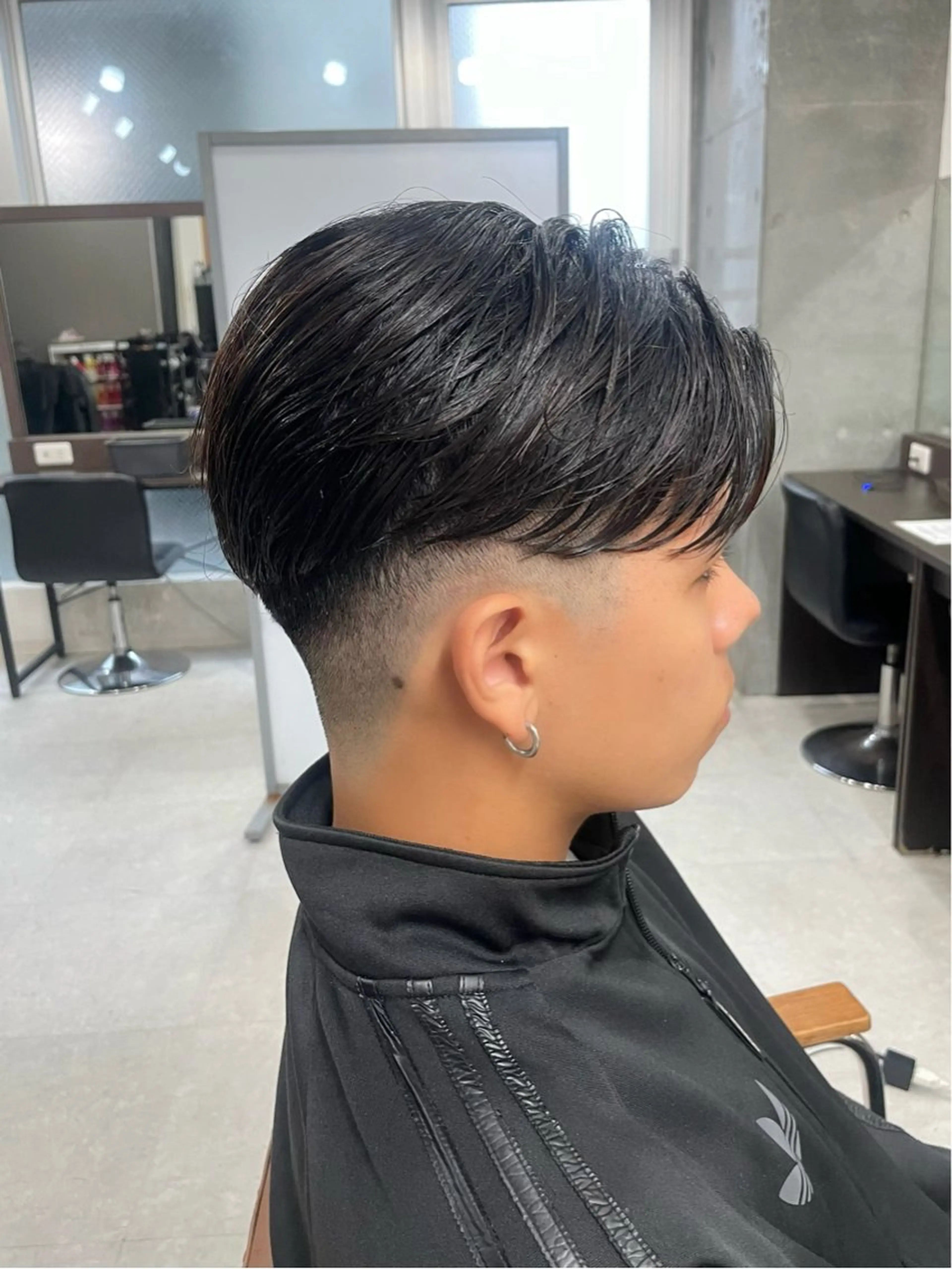 ショート メンズ メンズモテパーマ💙 fuwaのヘアスタイル