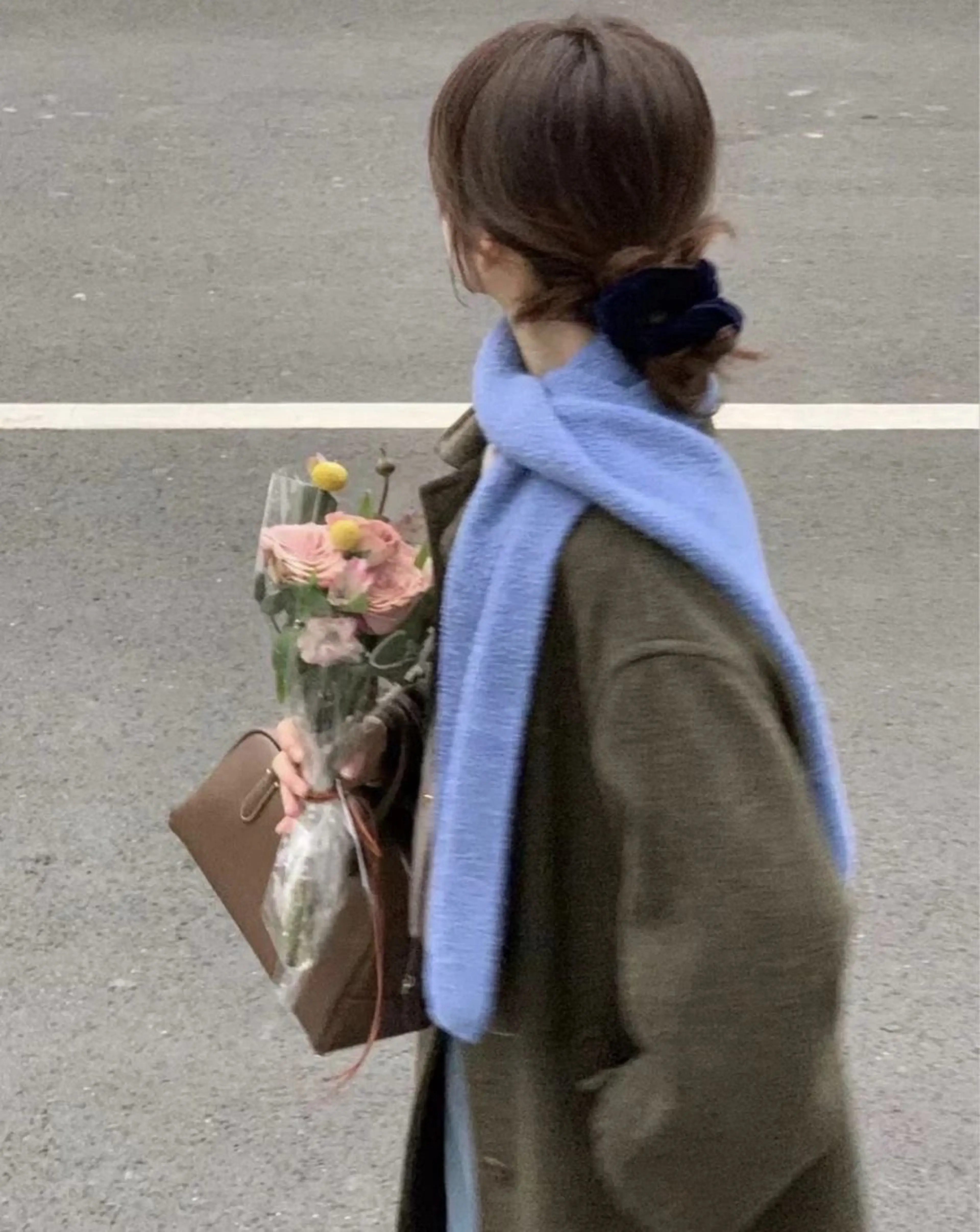 セミロング カラー ヘアアレンジ レイヤーカット/透明 感カラー/aikaのヘアスタイル