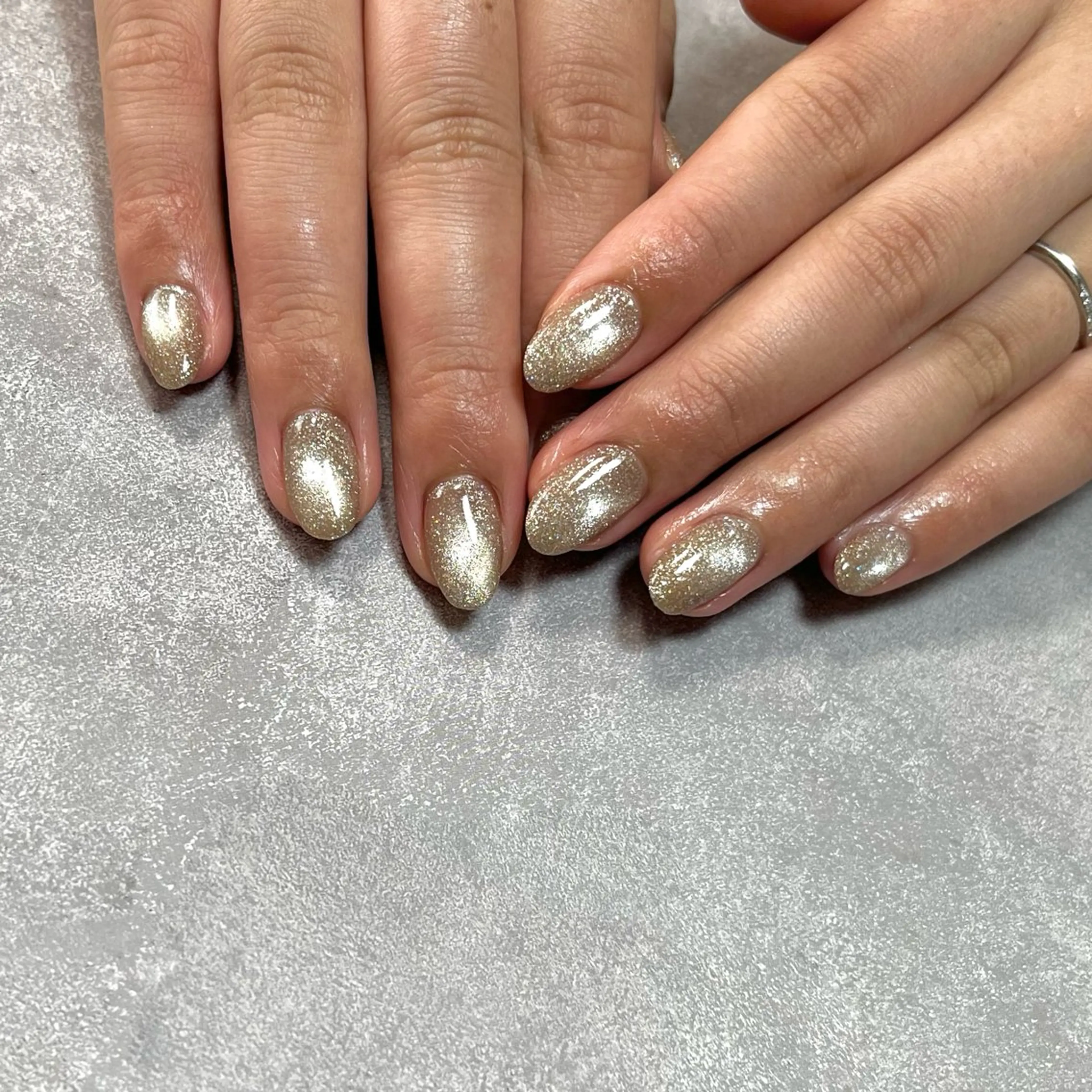 ネイル フラッシュネイル マグネットネイル orin nail／ kaoriのネイルデザイン